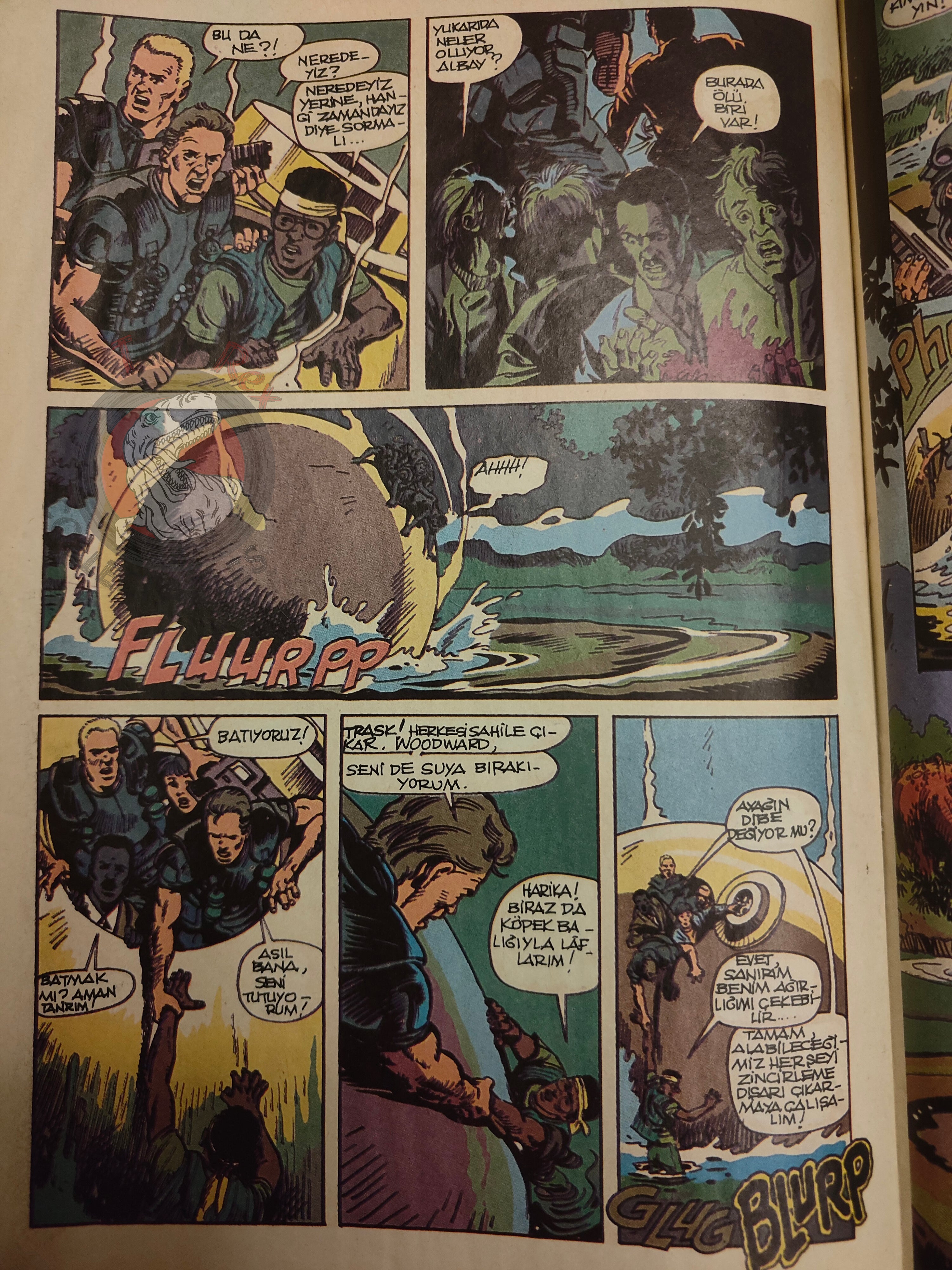 Dreadlands #4 1990s Turkish Edition Comic Turkey Newspaper Giveaway