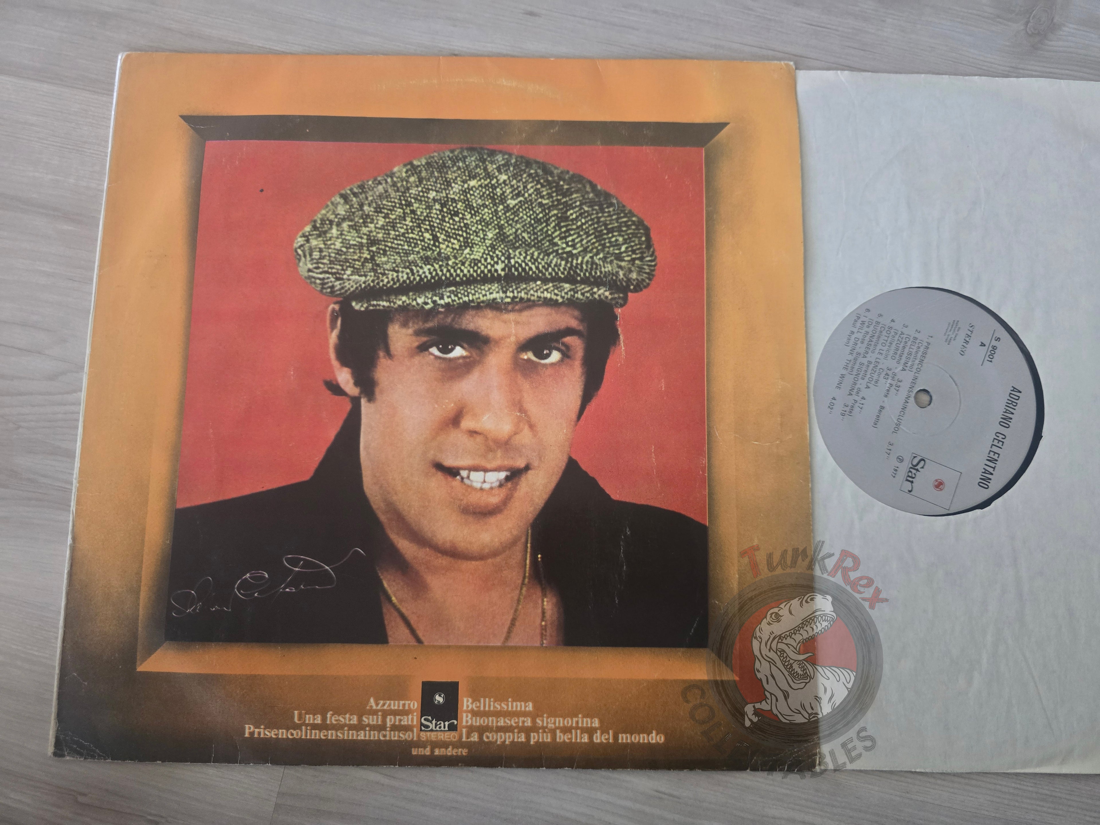 Adriano Celentano – Die Großen Erfolge Turkish Pressing Vinyl Turkey Edition
