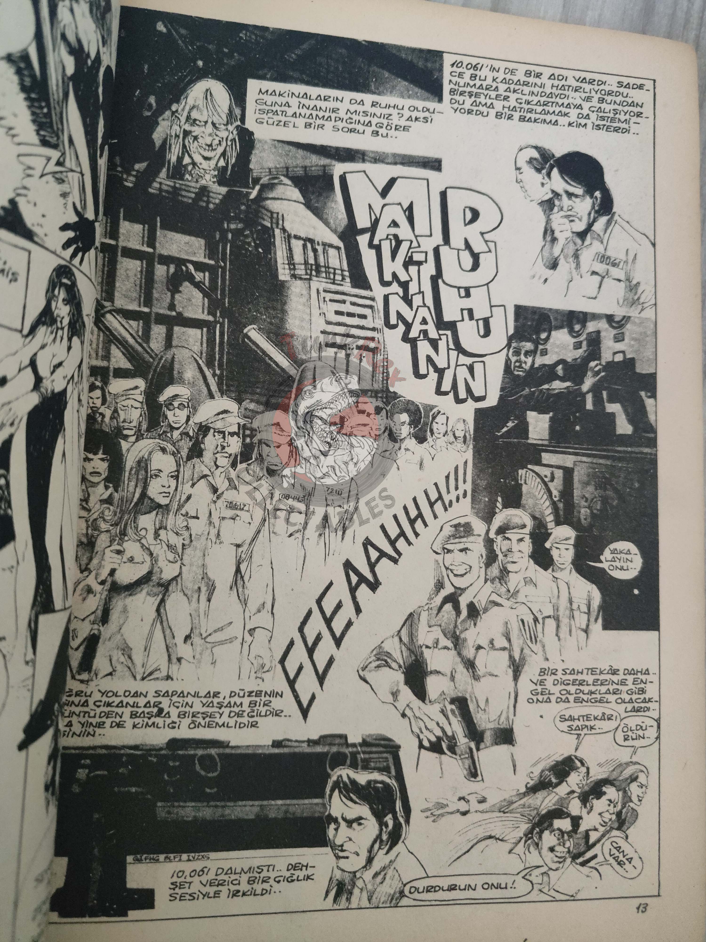 Korku February 1973 Turkish Comic Turkey Vampirella #18 Warren Creepy Eerie