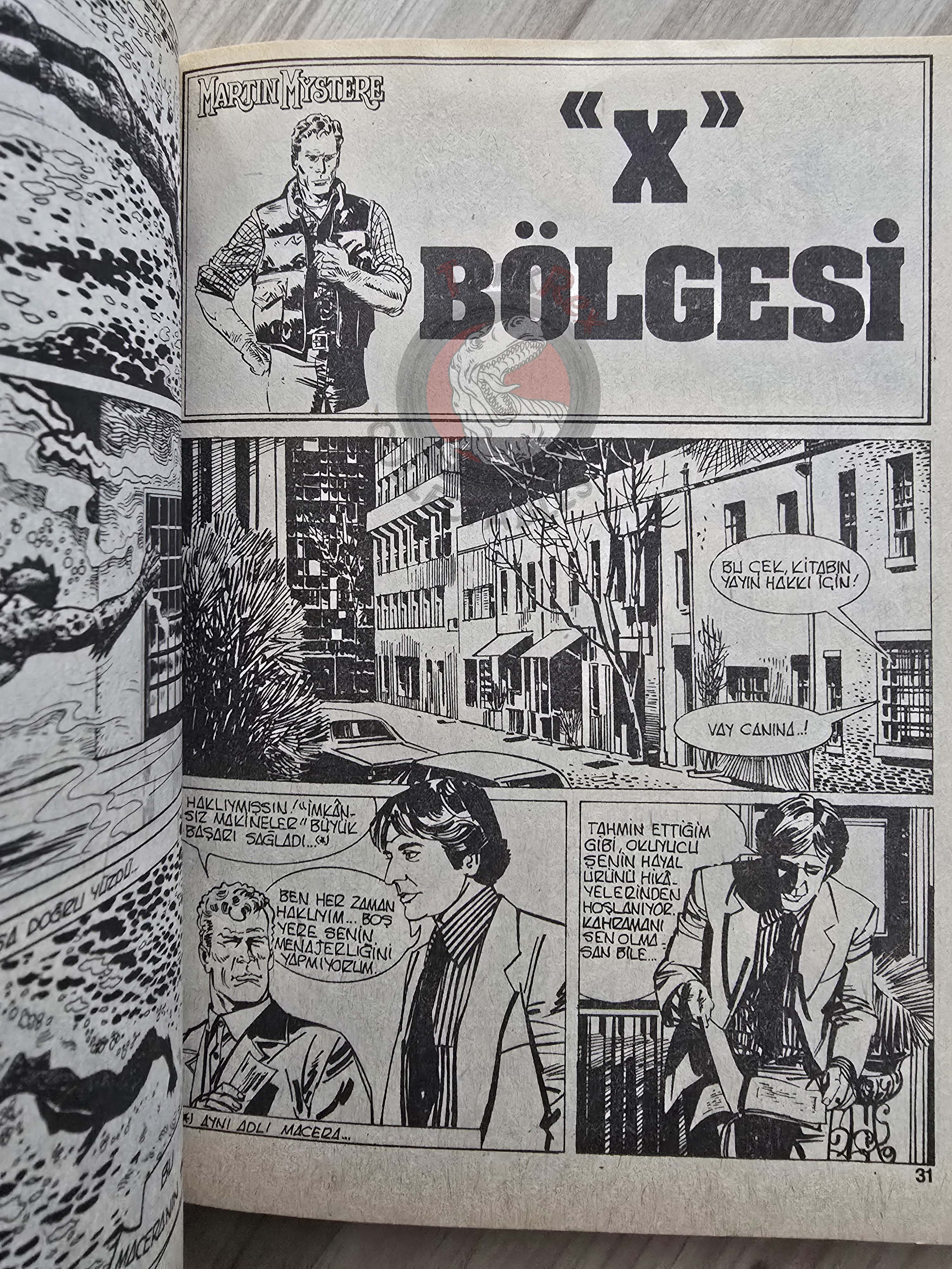 Martin Mystère #34 Assurdi Universi 80s Turkish Comic Turkey #82 #84 #86