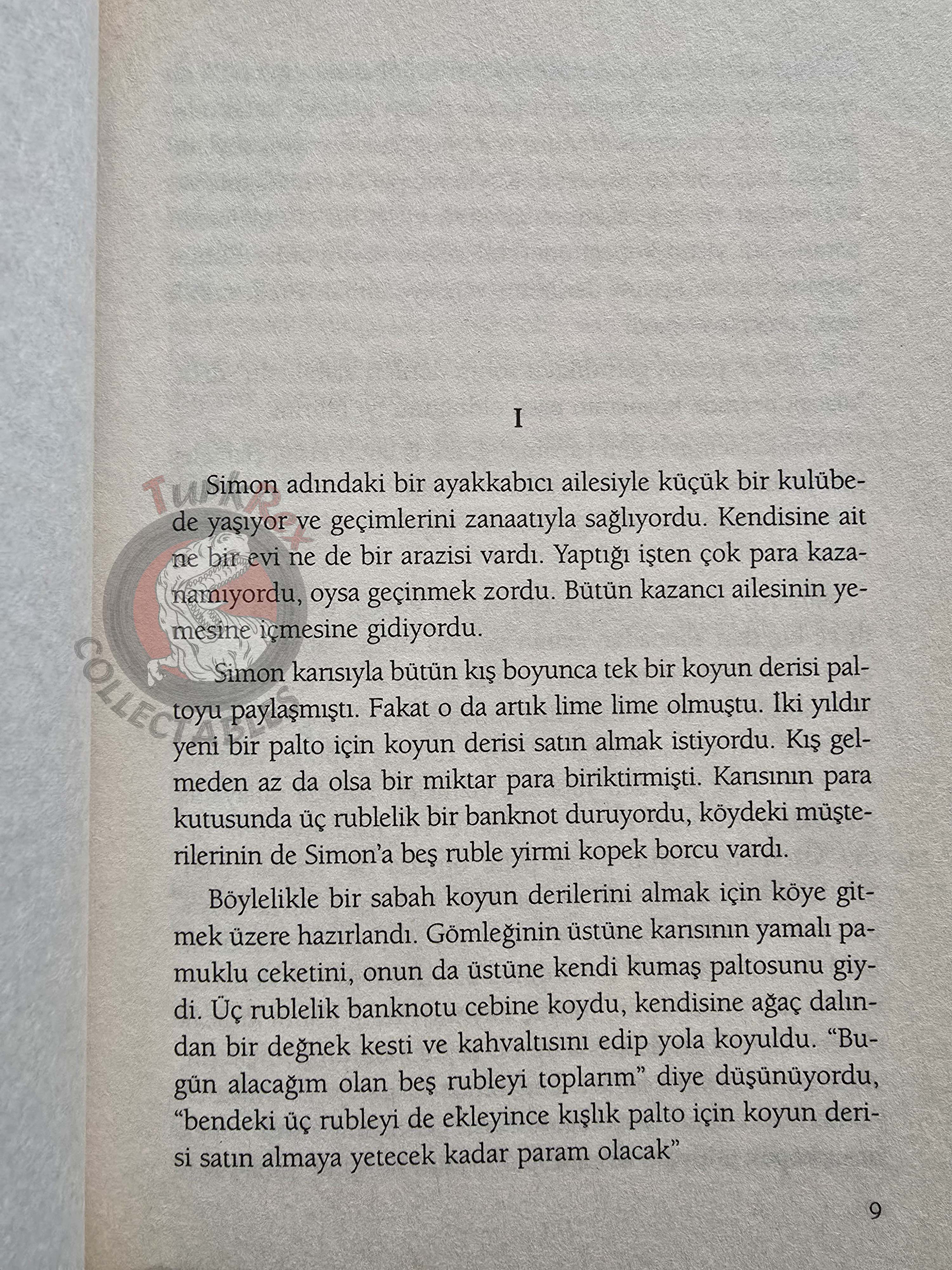 Leo Tolstoy – What Men Live By 2004 Turkish Book Turkey