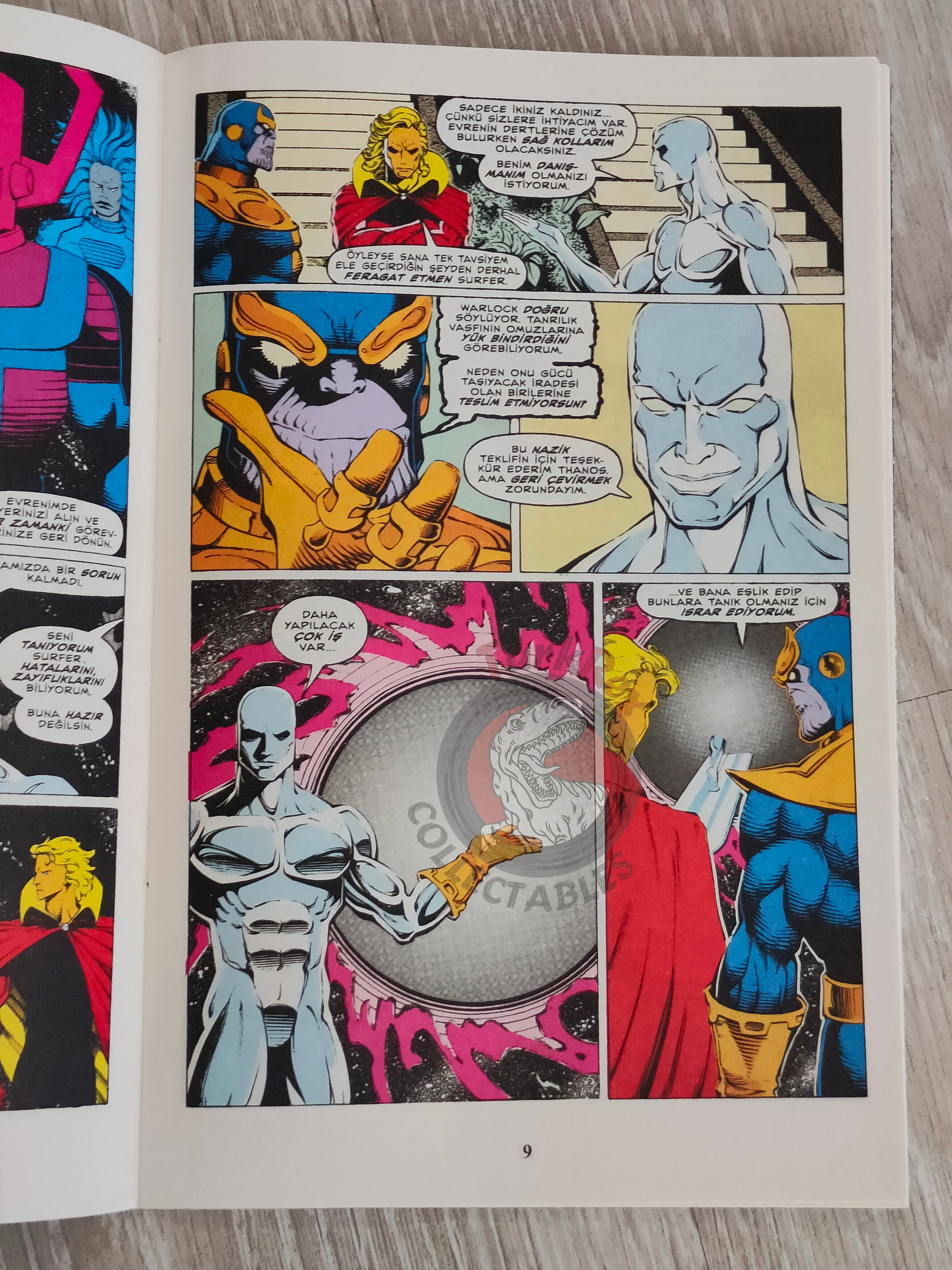 What If… Silver Surfer Possessed the Infinity Gauntlet? #49 Turkish Comic Turkey