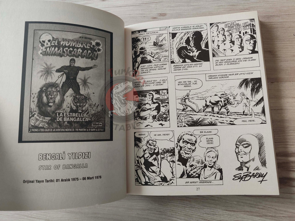The Phantom #8 2014 Star of Bangalla Turkish Comic Turkey