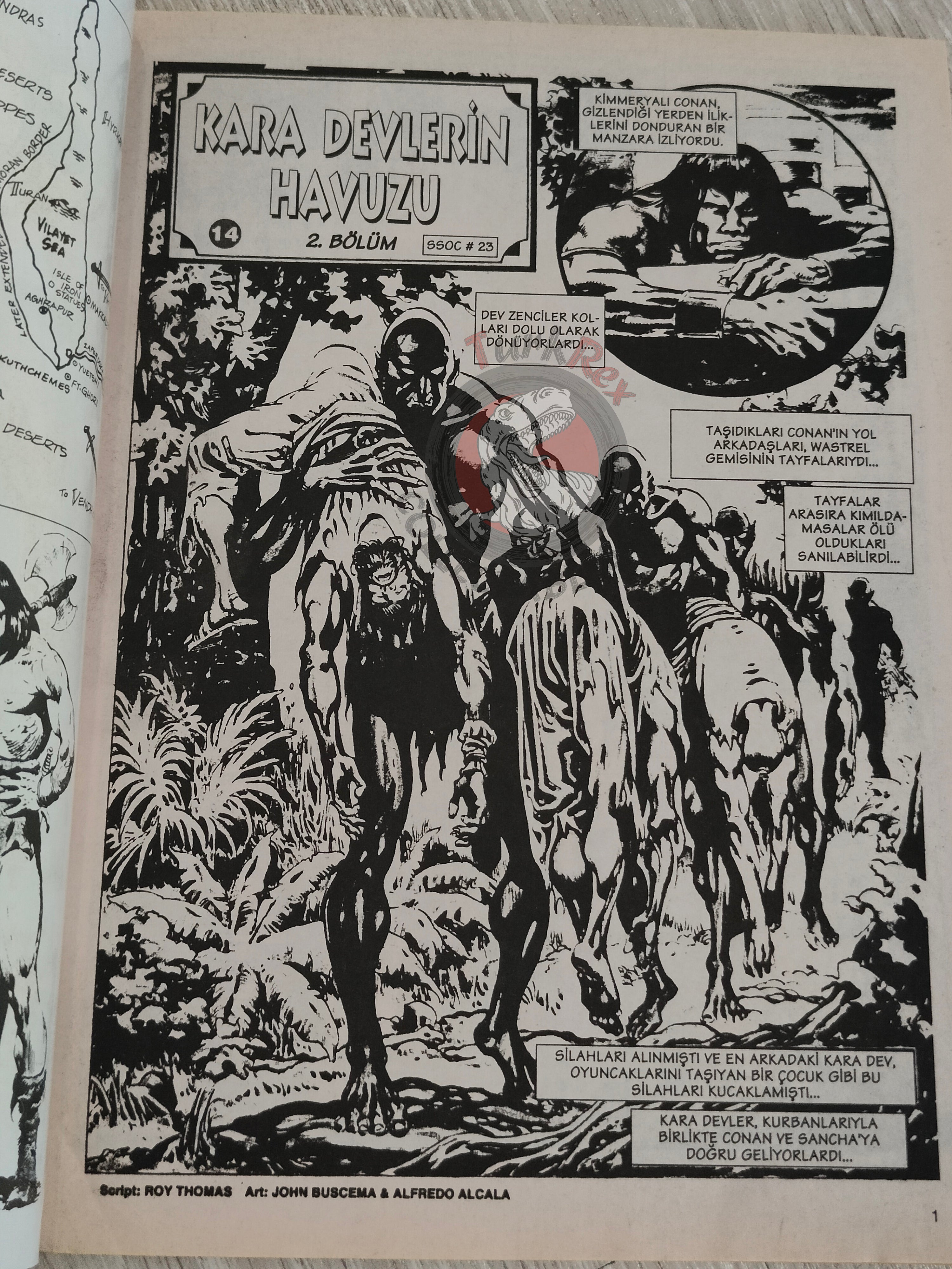 Conan #14 The Savage Sword of Conan #67 Turkish Comic Turkey