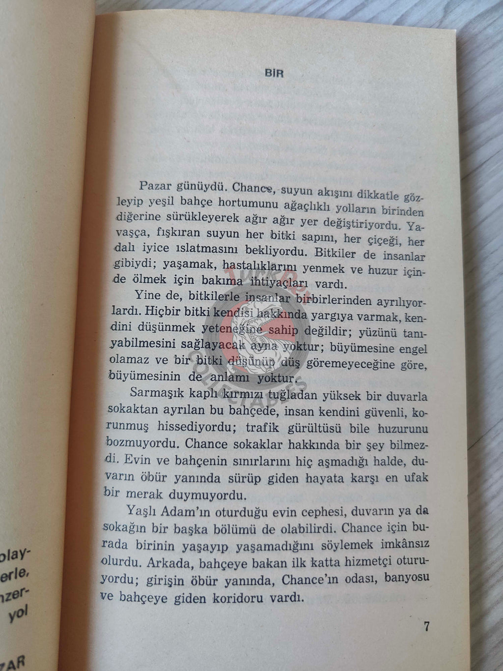 Jerzy Kosinski – Being There 1982 Turkish Book Turkey