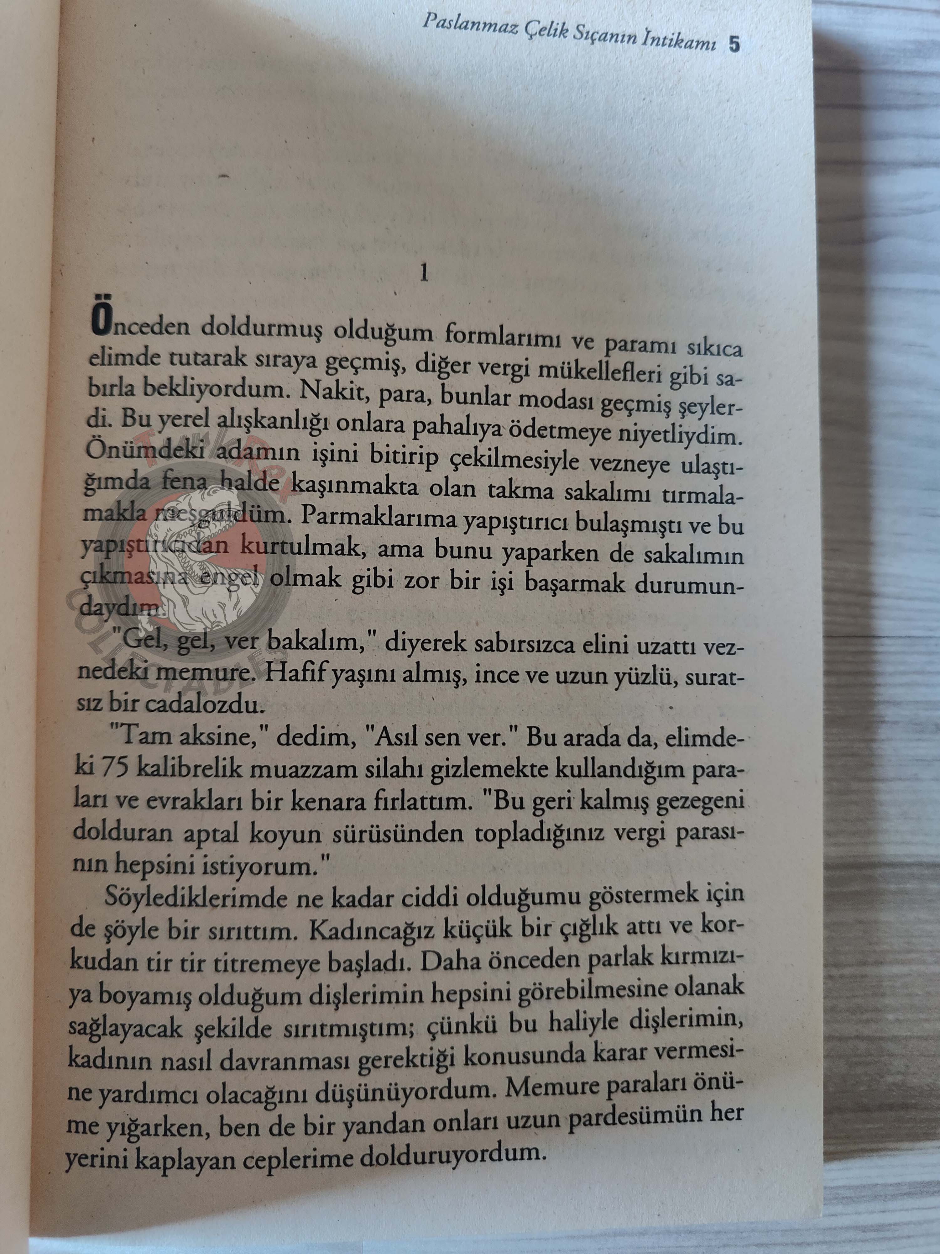 Harry Harrison – Stainless Steel Rat’s Revenge 1997 1st Turkish Book Turkey