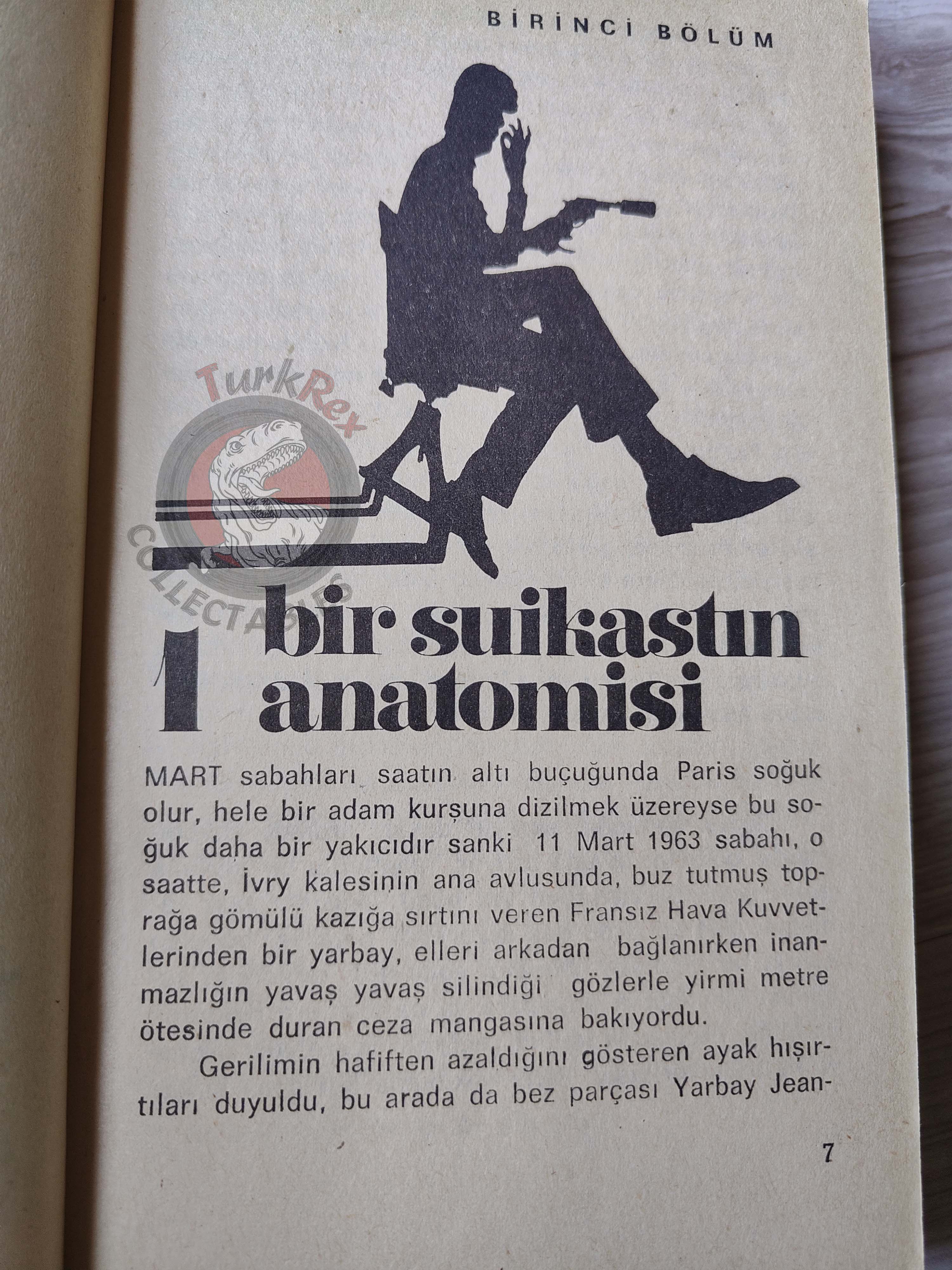 Frederick Forsyth – The Day of the Jackal  1974 Turkish Book Turkey