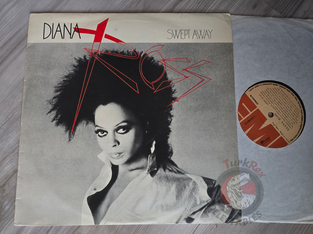 Diana Ross – Swept Away Turkish Pressing Vinyl Turkey Edition