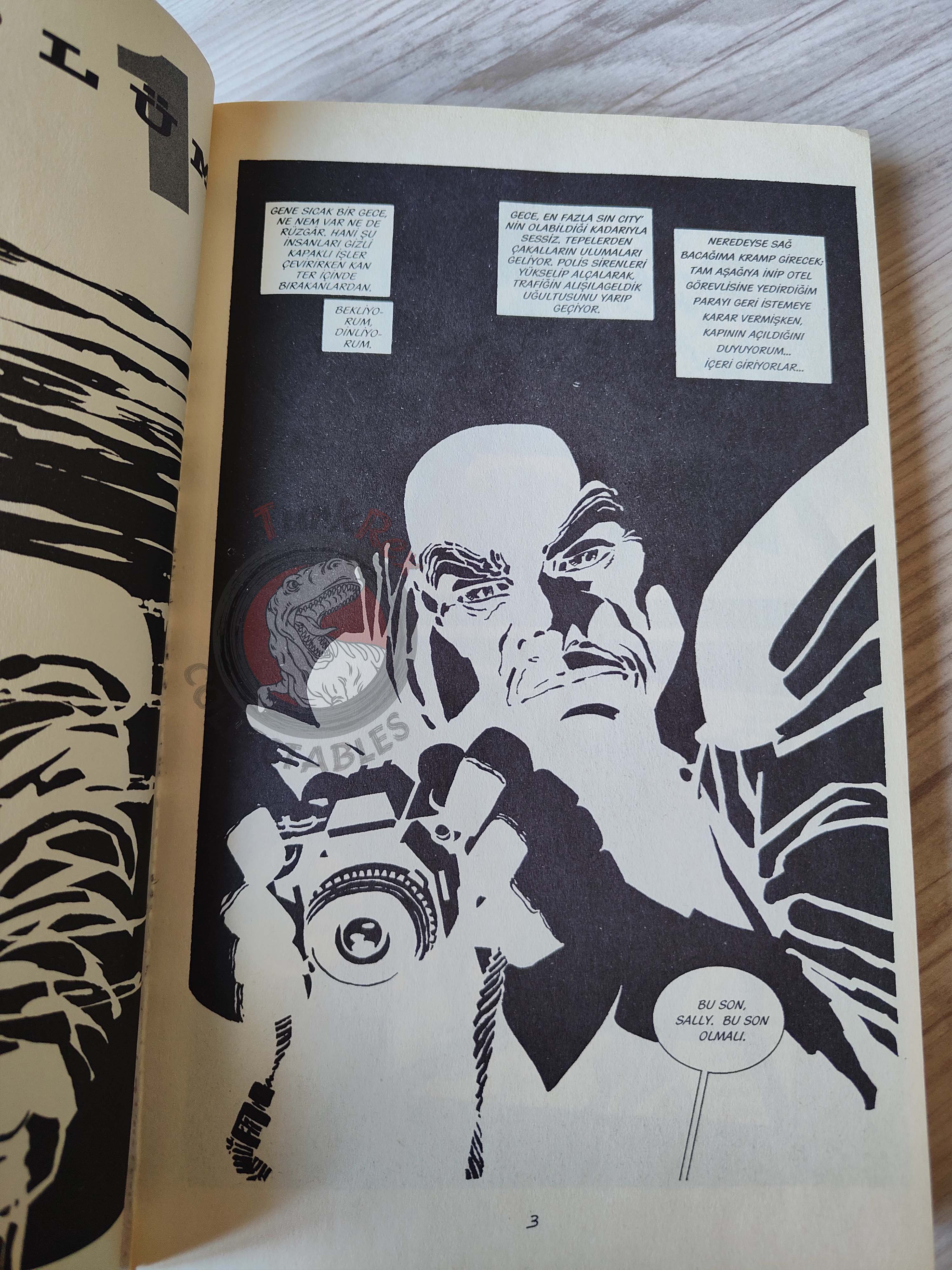 Sin City #2 A Dame to Kill For Turkish Comic Turkey Frank Miller