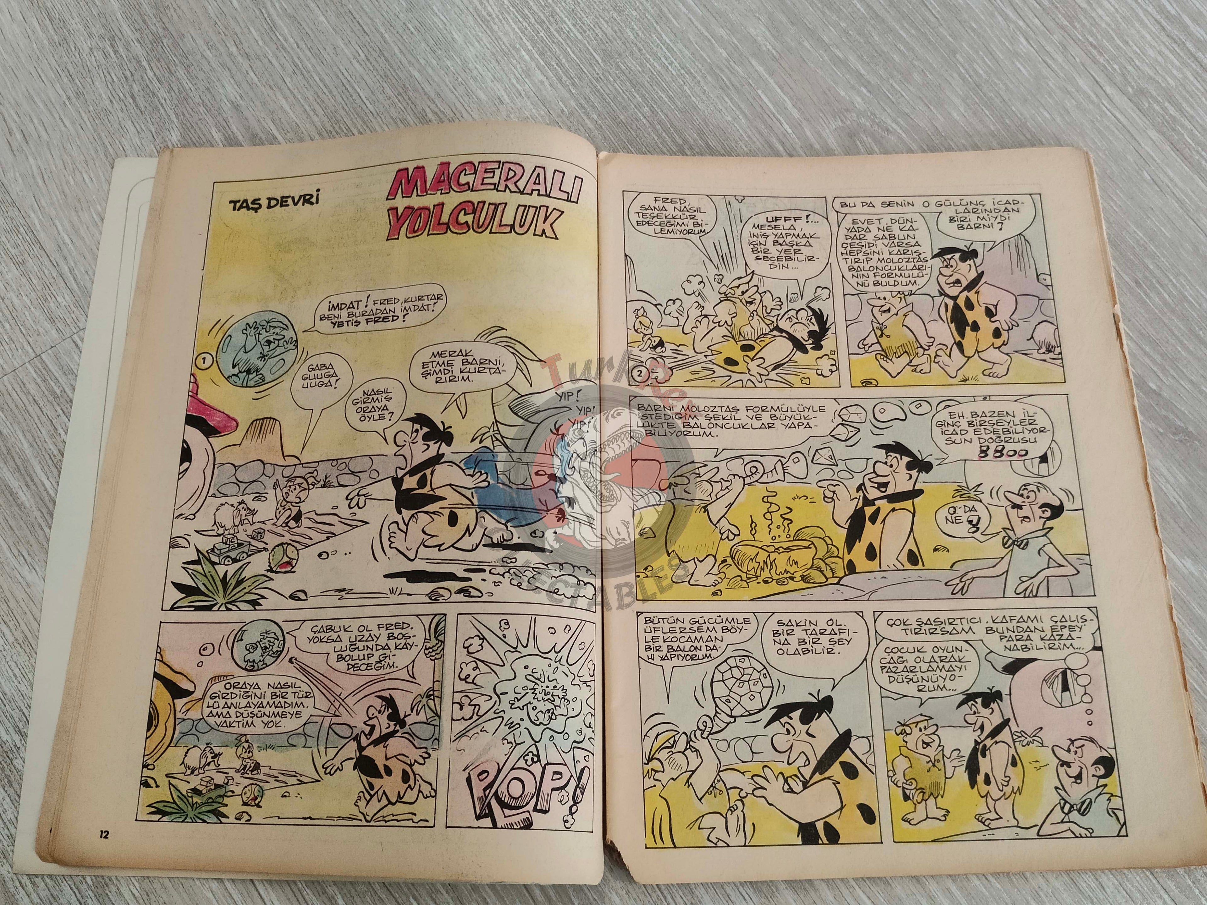 Tercüman Çocuk #33 1982 Turkish Comic Turkey Superman Star Wars #26 The Flintstones Thorgal