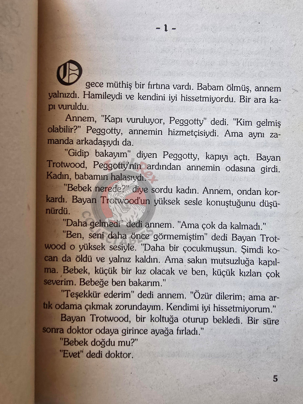 Charles Dickens – David Copperfield 1995 Turkish Book Turkey