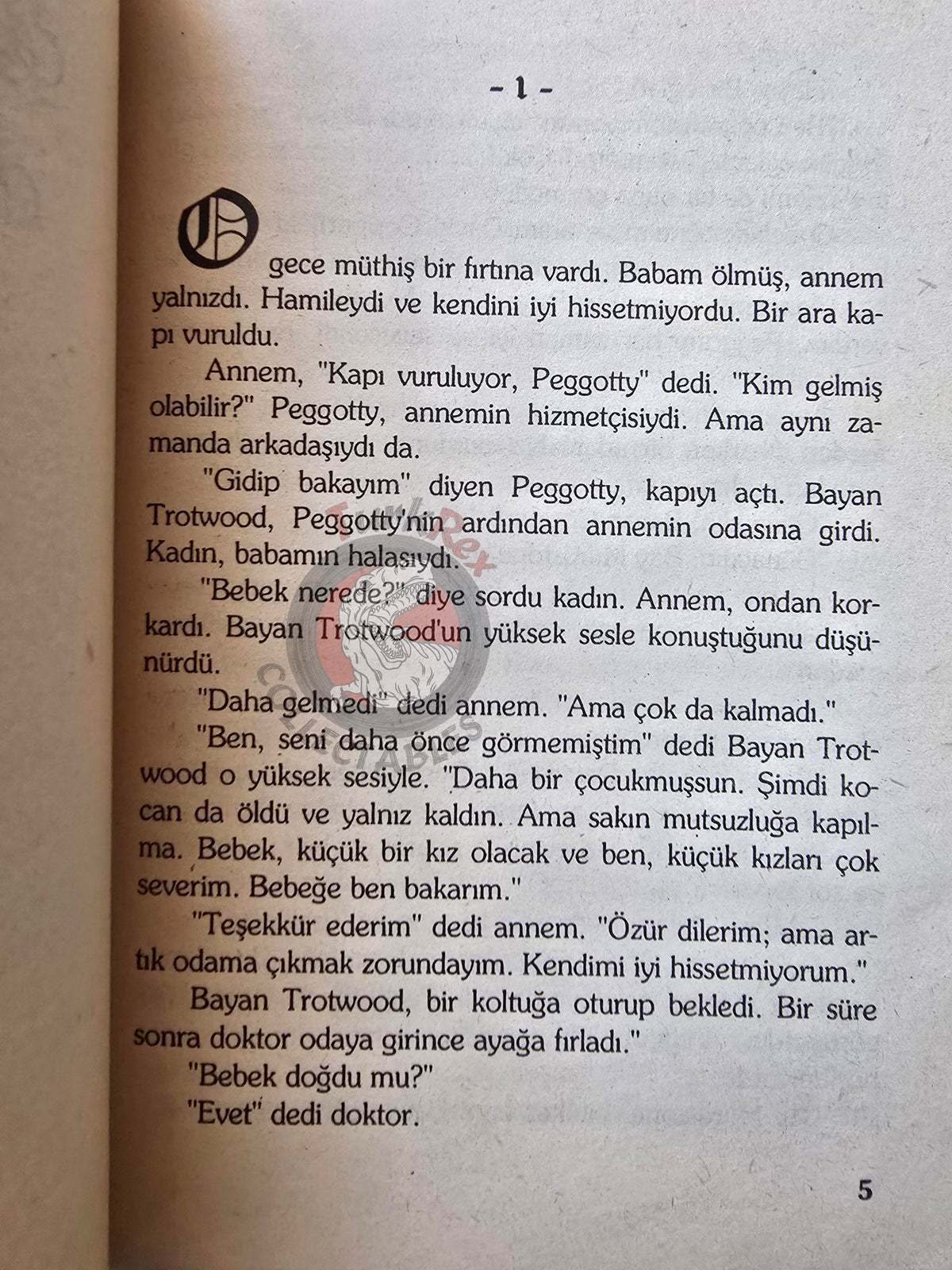 Charles Dickens – David Copperfield 1995 Turkish Book Turkey