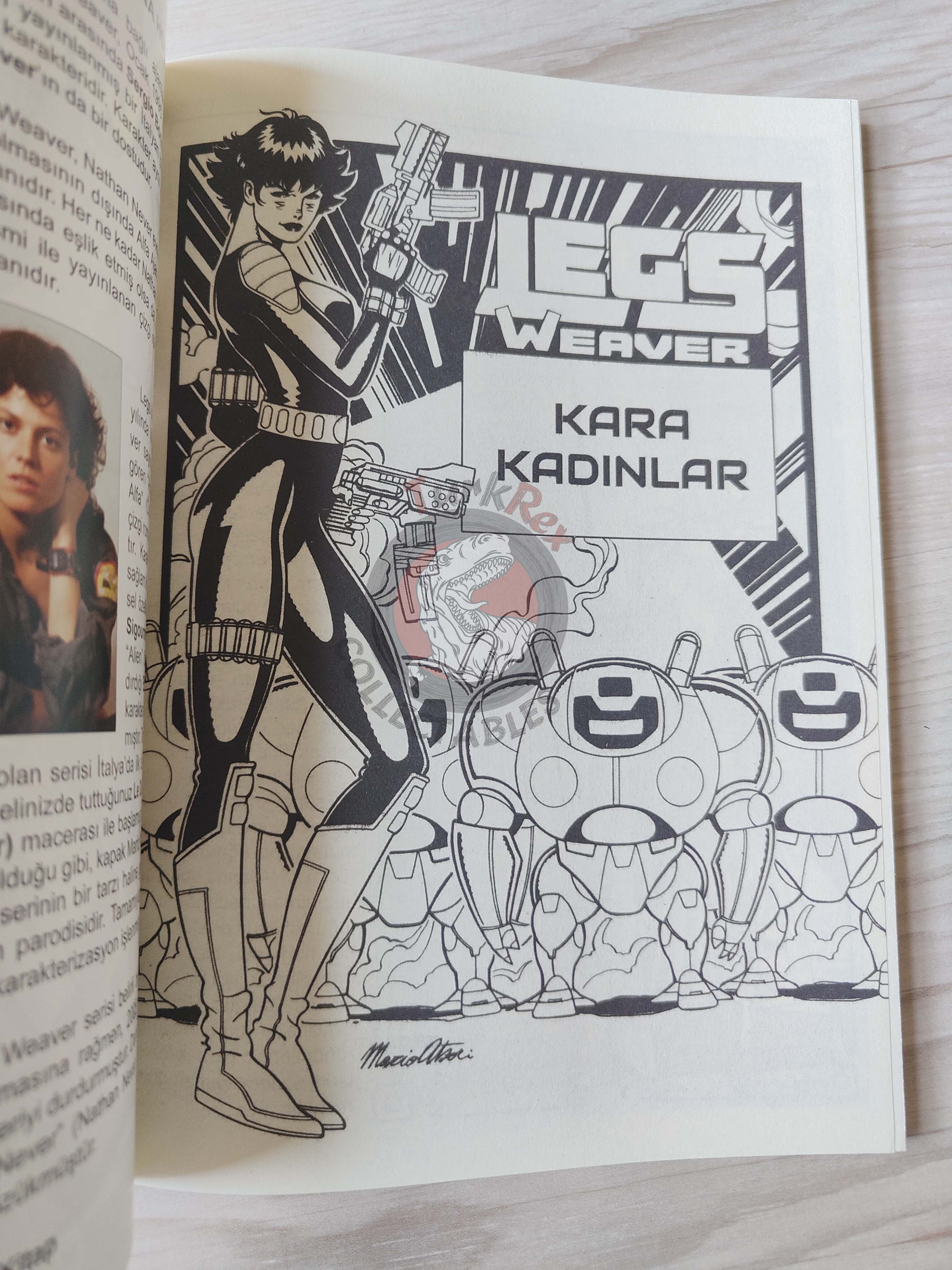 Legs Weaver #1 La Dame Noire Turkish Comic Turkey 2014 Antonio Serra