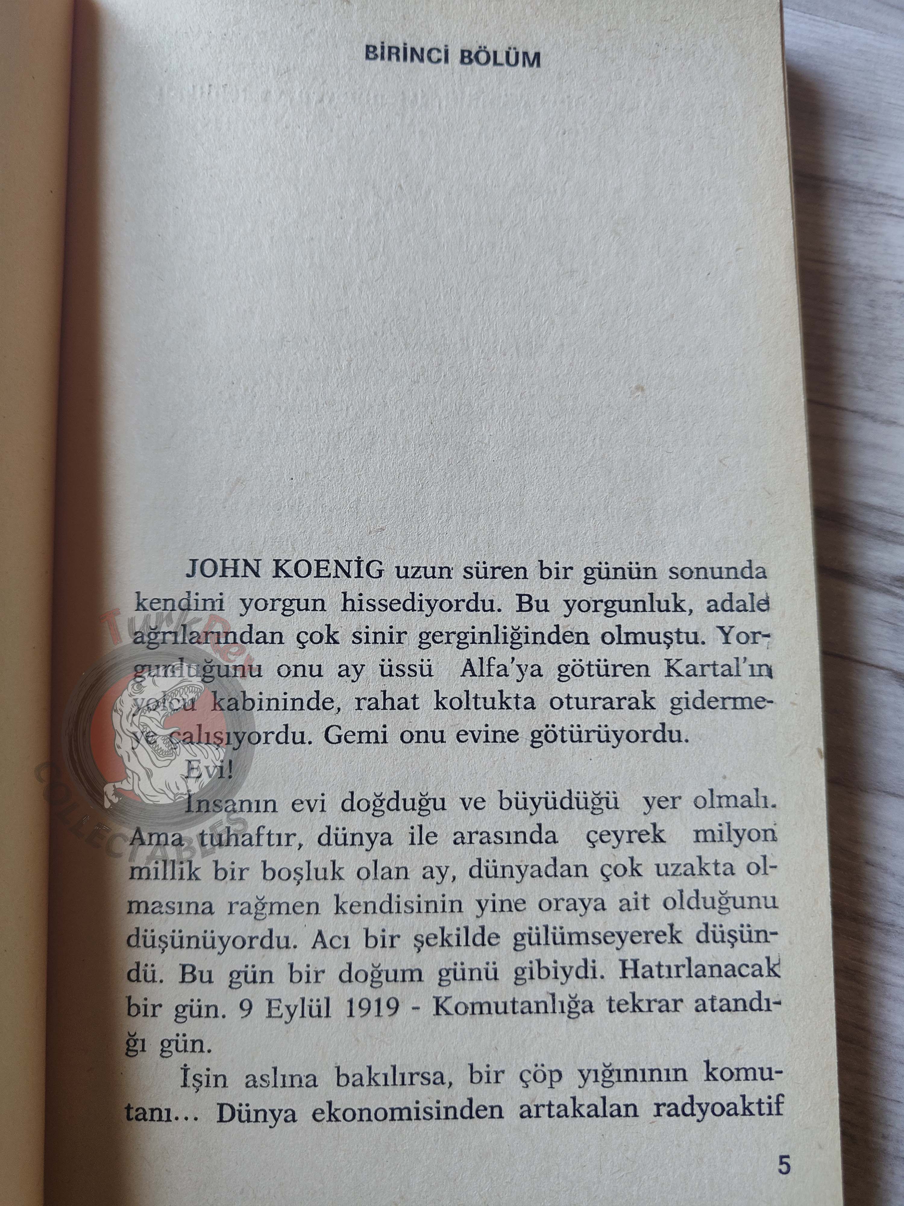 E. C. Tubb– Space: 1999 – Breakaway 1976 1st Turkish Book Turkey