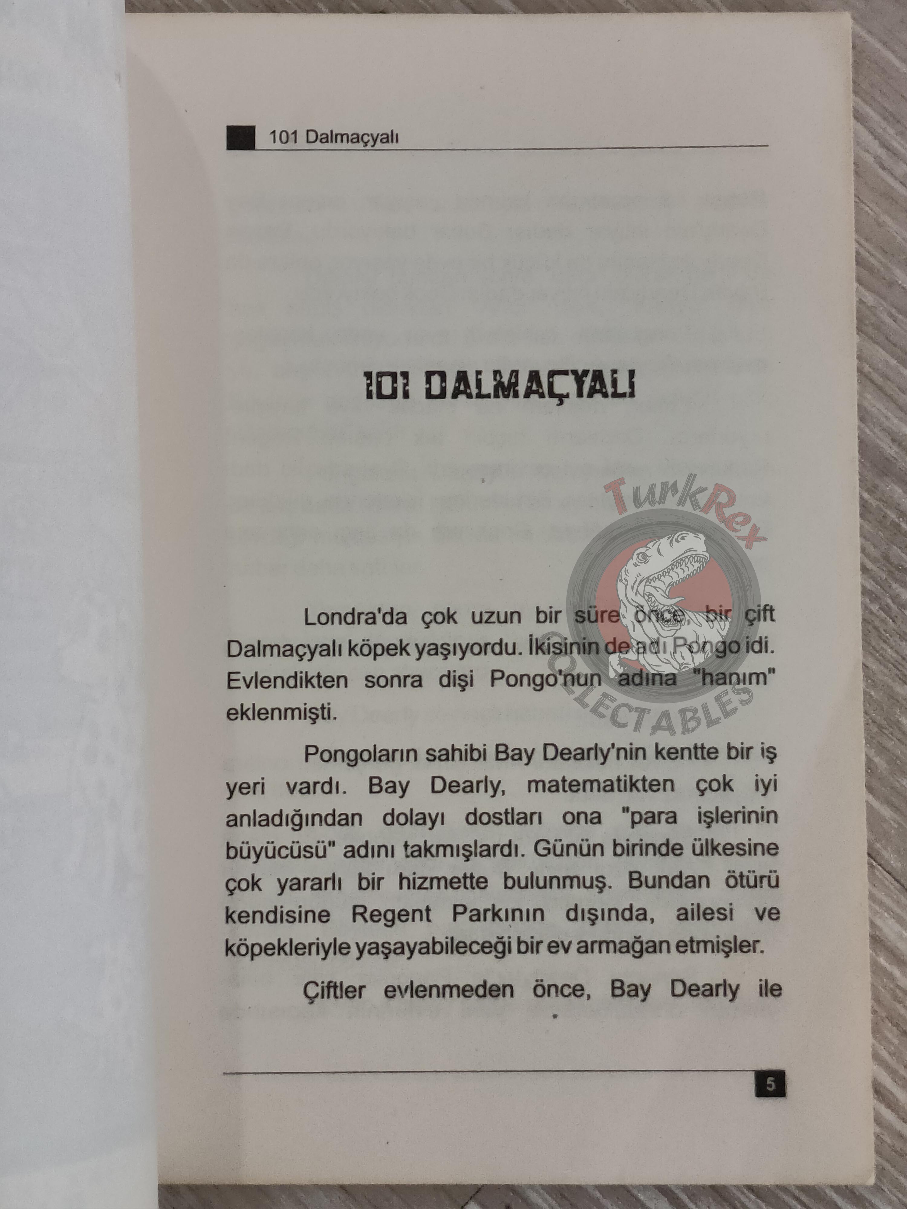 Dodie Smith – The Hundred and One Dalmatians 2004 Turkish Book Turkey 101