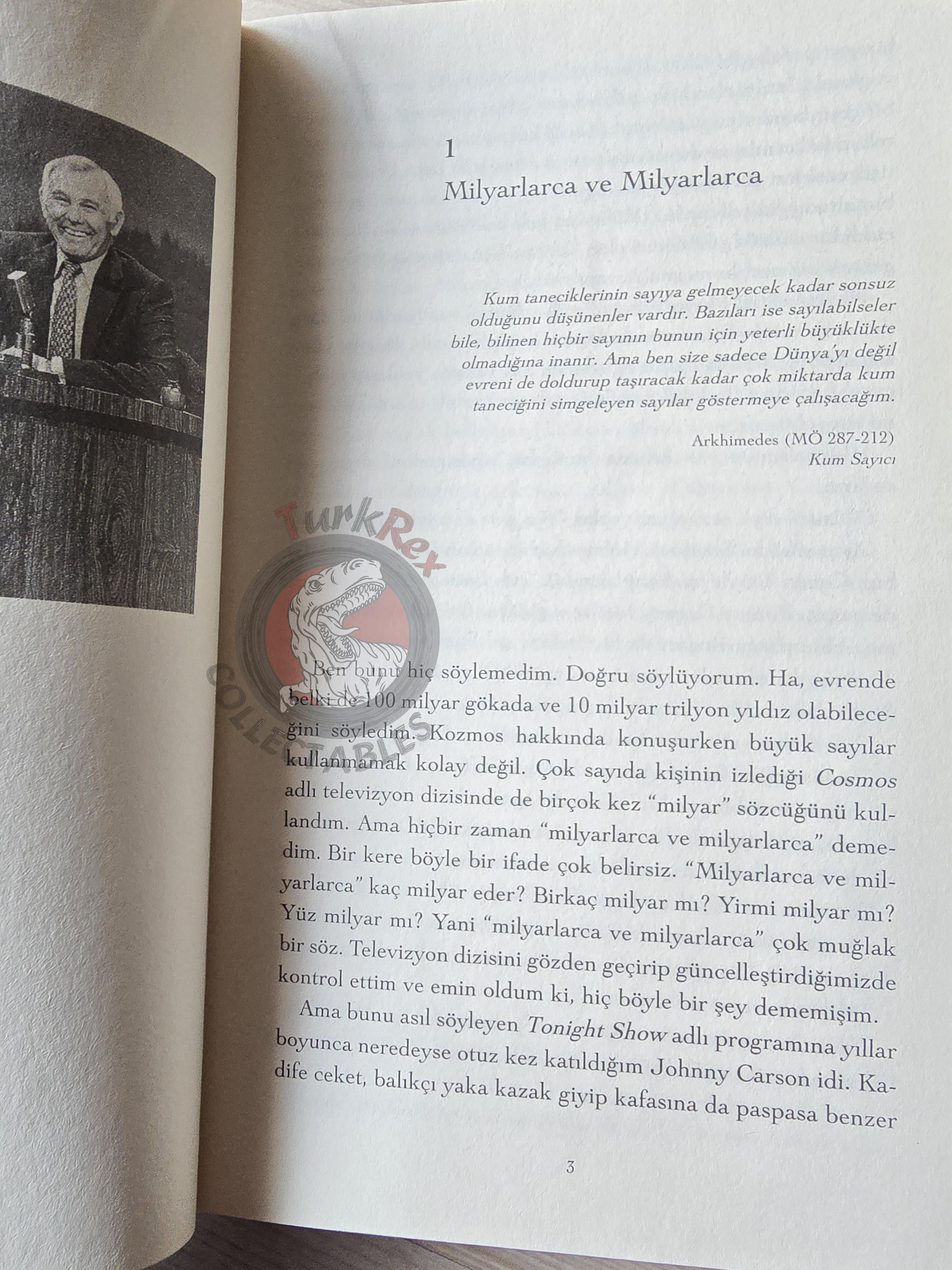 Carl Sagan – Billions And Billions 2006 Thoughts On Life And Death 1st Turkish Book Turkey