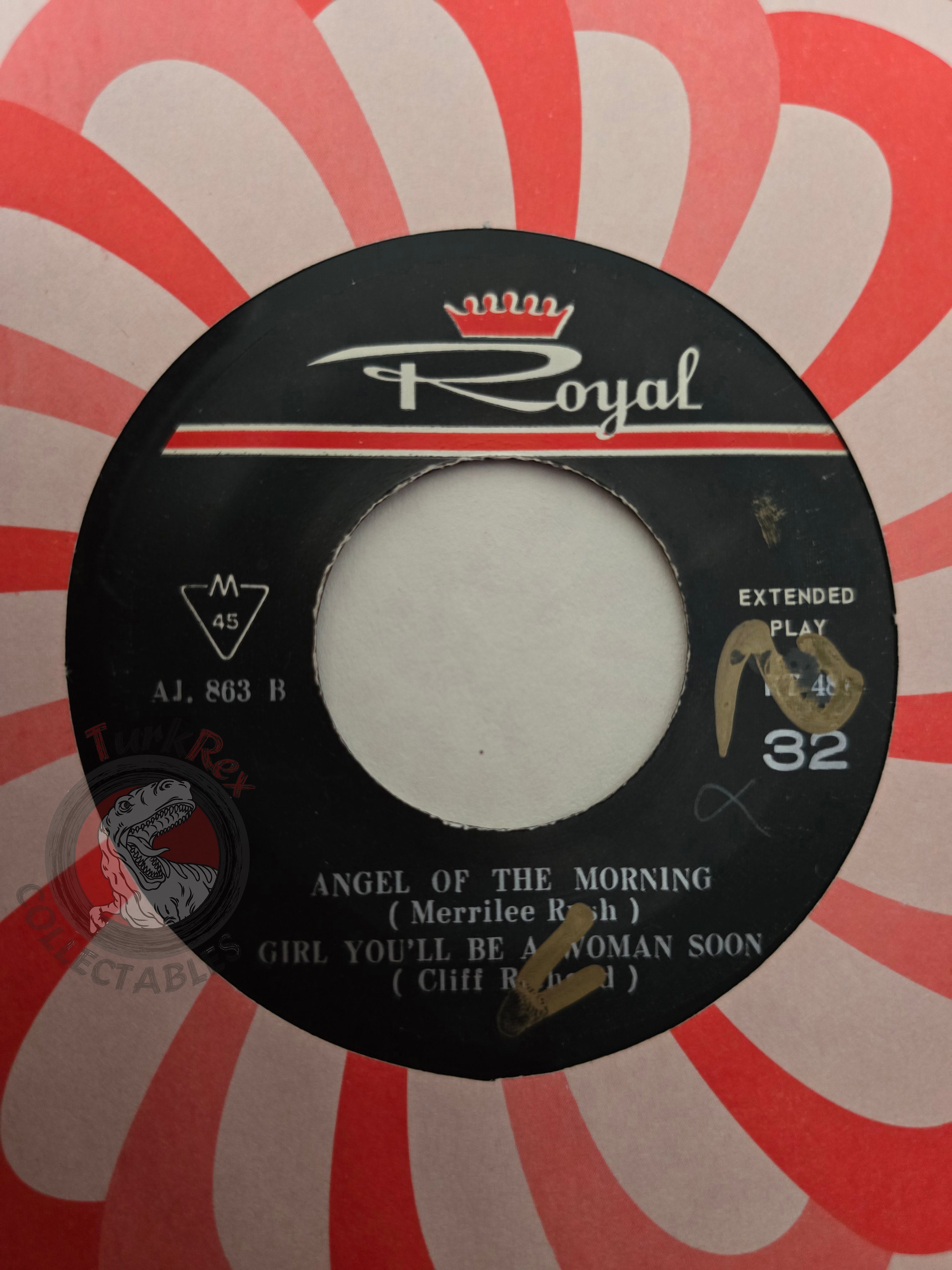 Cliff Richard /  David Mcwilliams  / R. Dean Taylor / Merrilee Rush 7" Iran Pressing Vinyl Iranian Edition