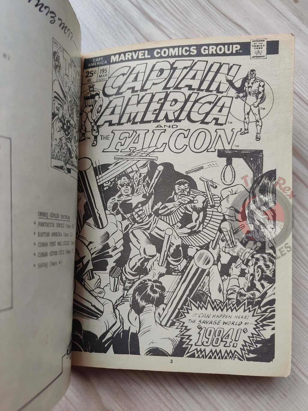 Captain America – Volume 6 1989 Turkish Comic Turkey