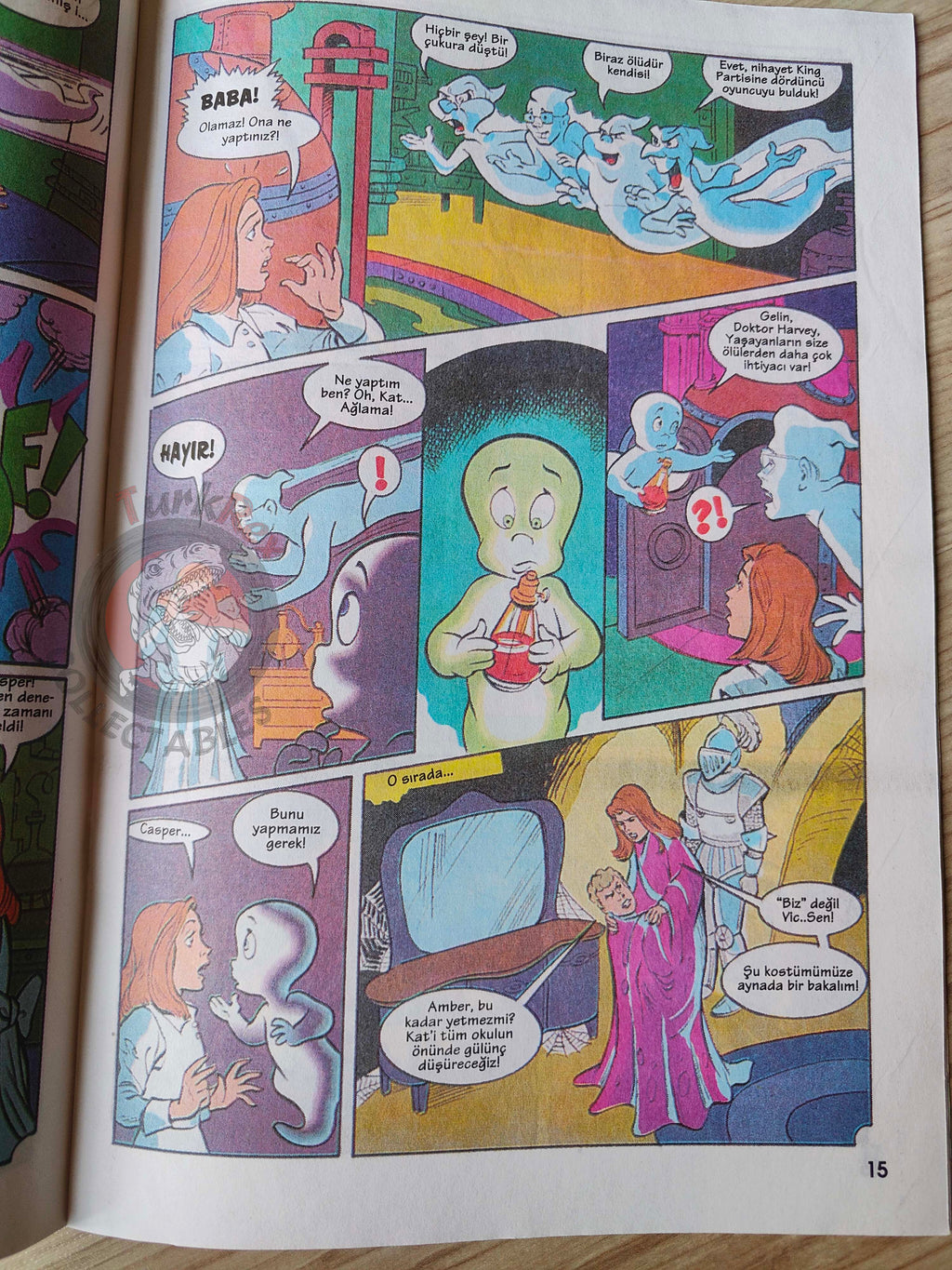 Casper the Friendly Ghost – Issue #2 1996 Turkish Comic Turkey