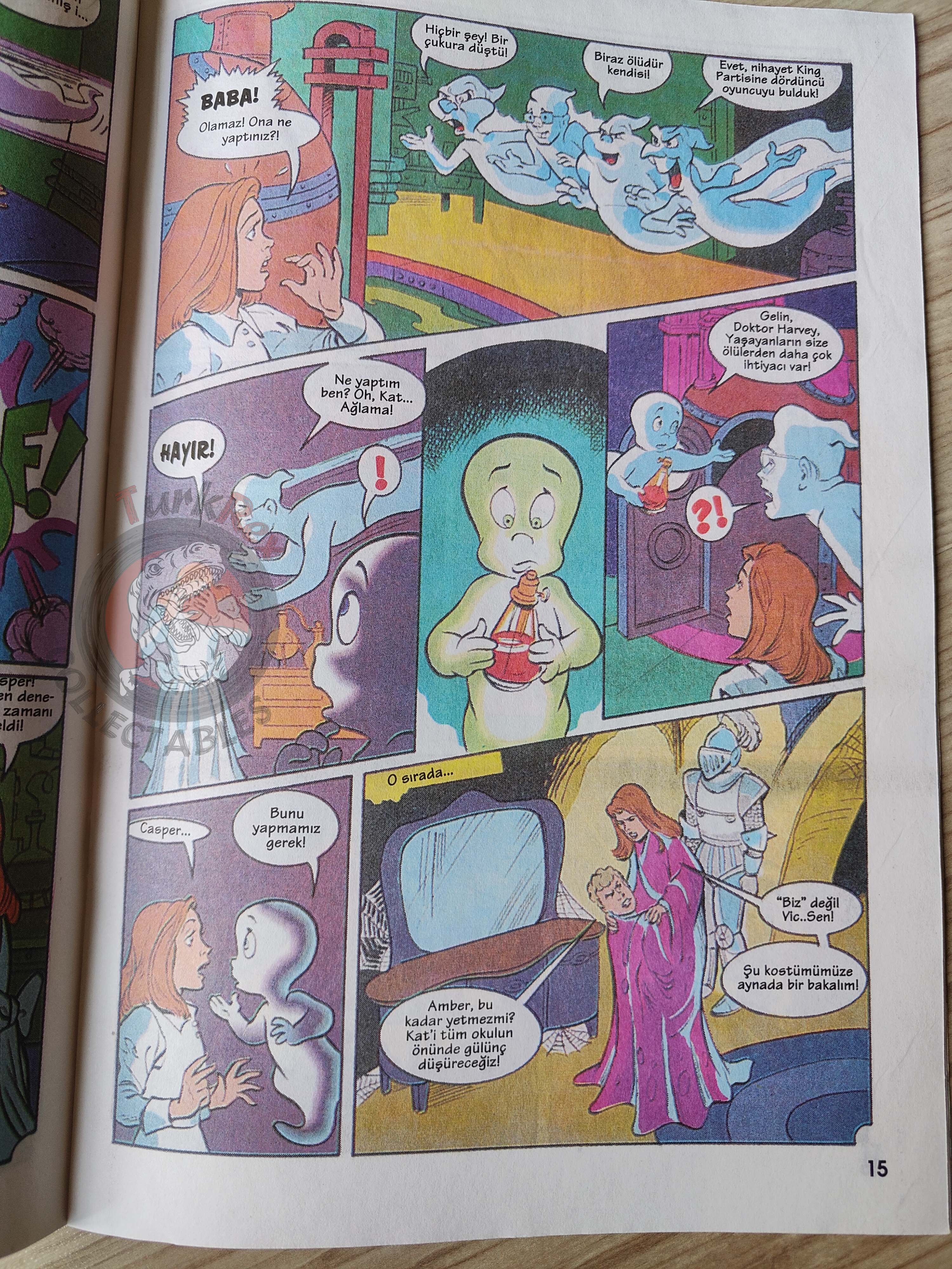 Casper the Friendly Ghost – Issue #2 1996 Turkish Comic Turkey