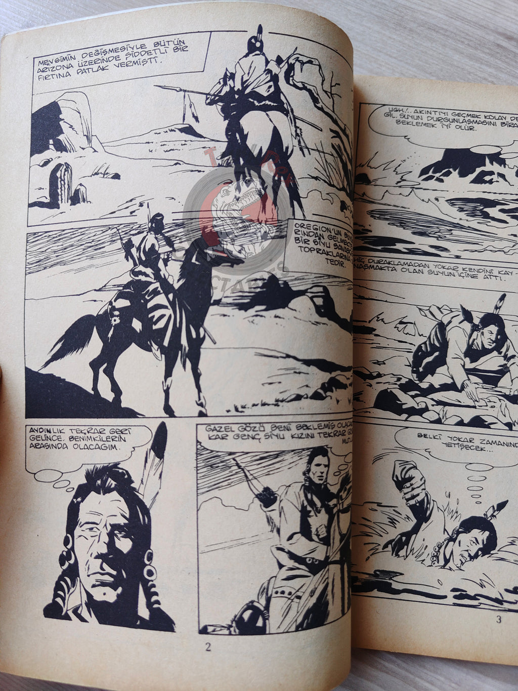 Zorro #6 1980s Turkish Comic Turkey Il Segno di Zorro Hondo