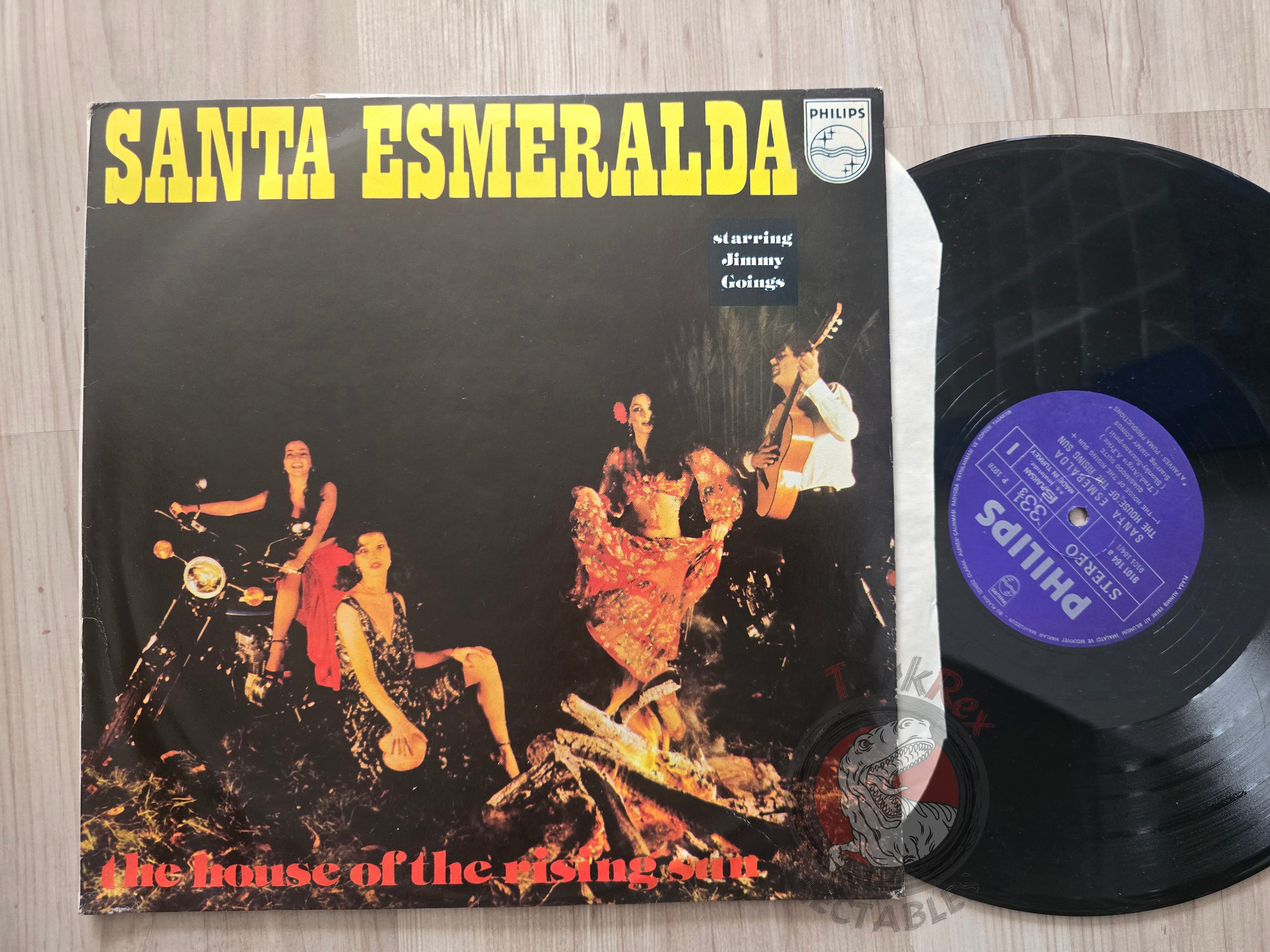 Santa Esmeralda Starring Jimmy Goings – The House Of The Rising Sun Turkish Pressing Vinyl Turkey Edition