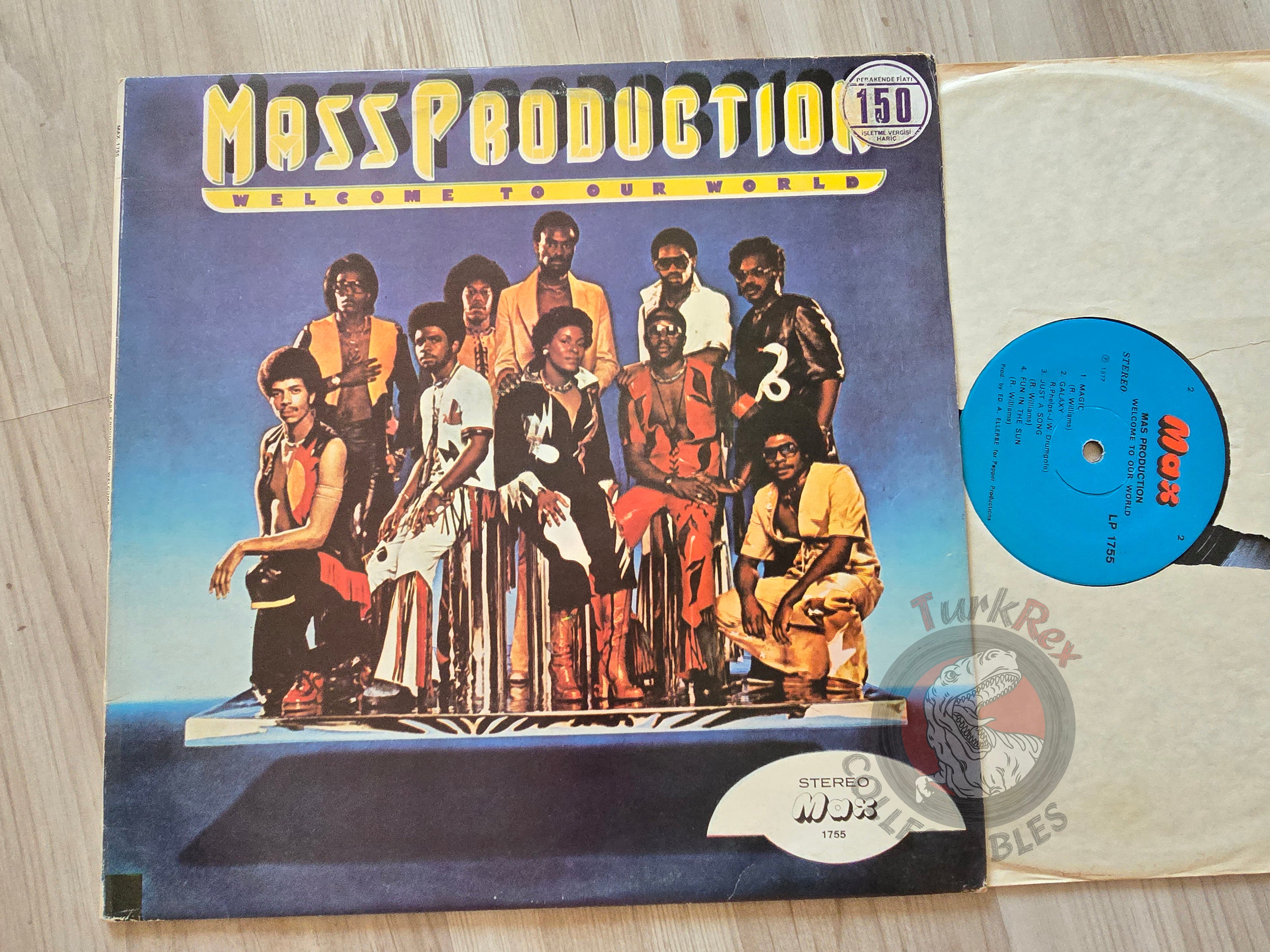 Mass Production – Welcome To Our World Turkish Pressing Vinyl Turkey Edition