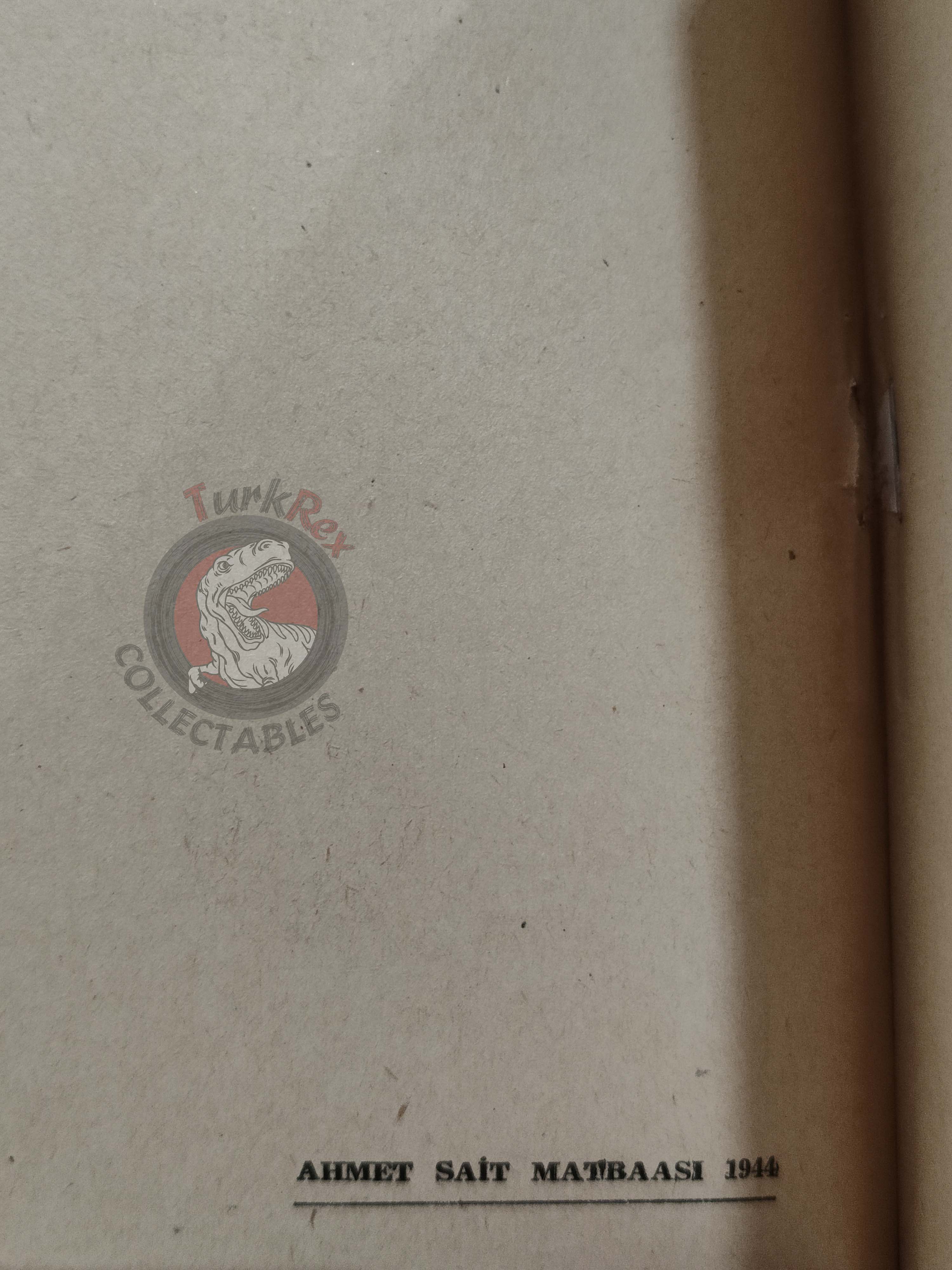 Rabindranath Tagore – Fruit Gathering 1944 Turkish Book Turkey