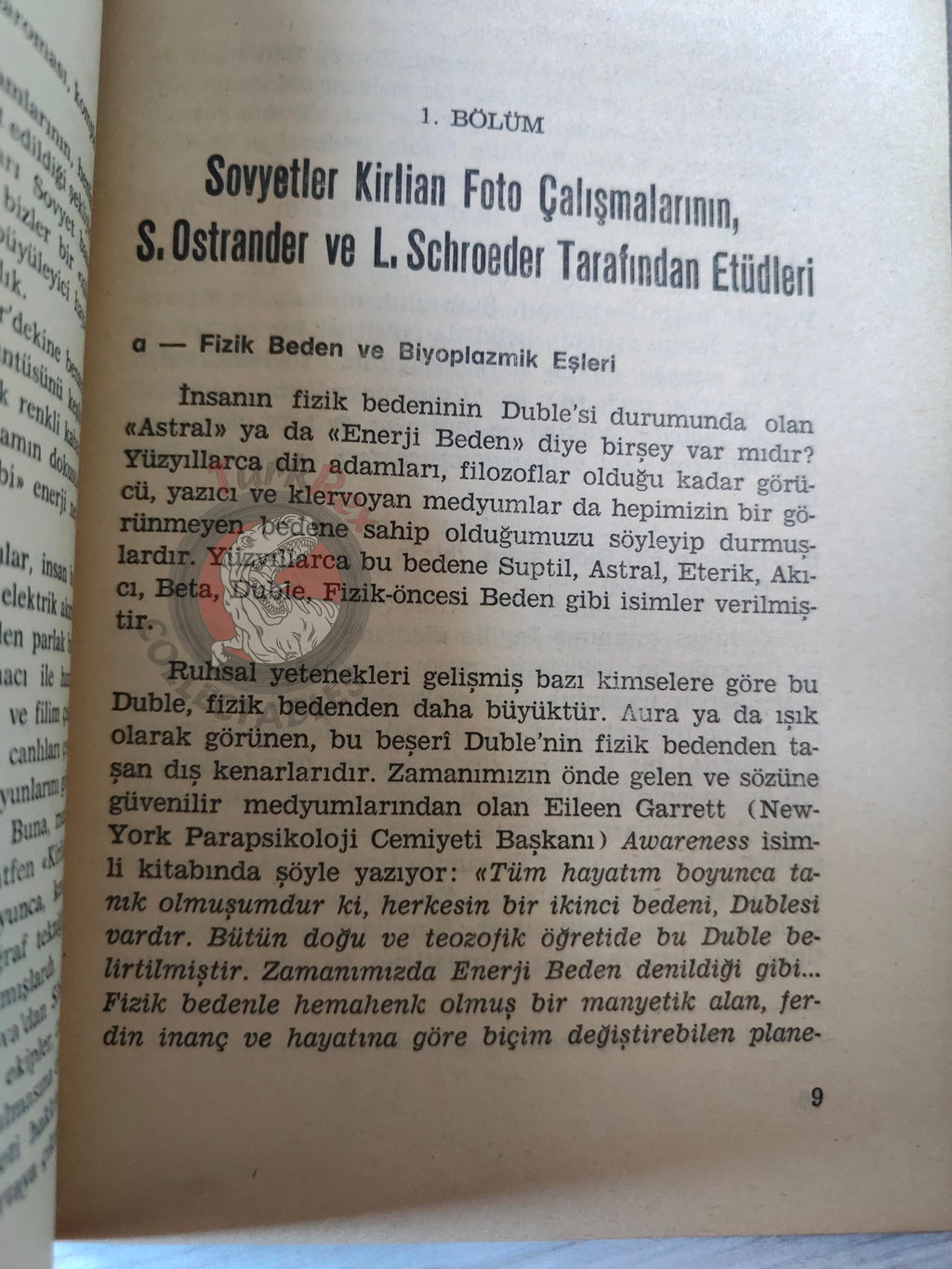 Kirlian Photography 1979 Turkish Book Turkey Parapsychology Bioenergy