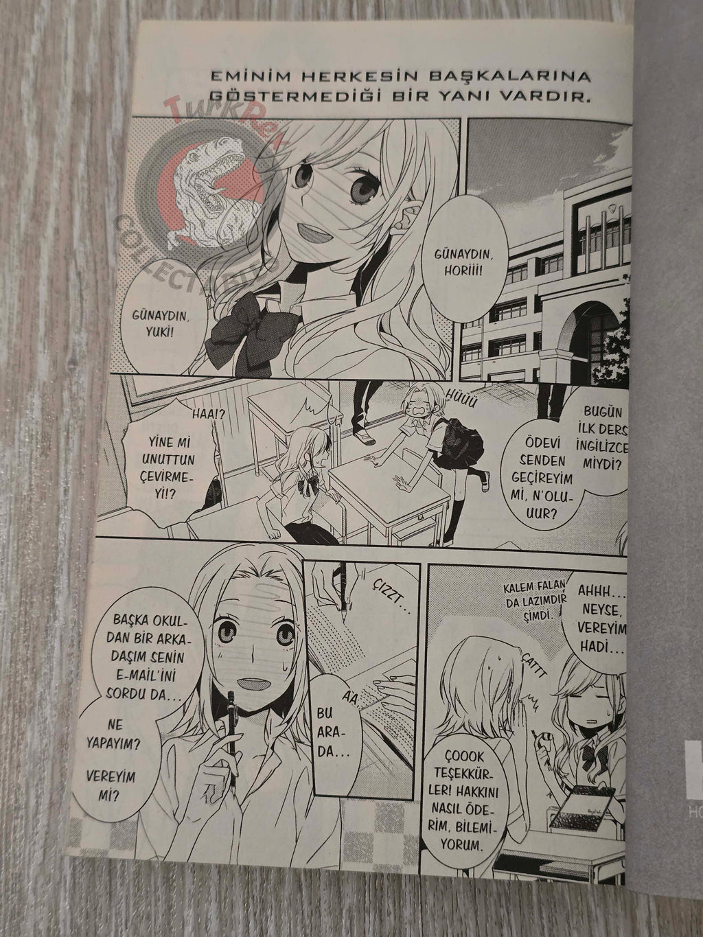 Horimiya Vol #1 Turkish Comic Turkey Manga Daisuke Hagiwara