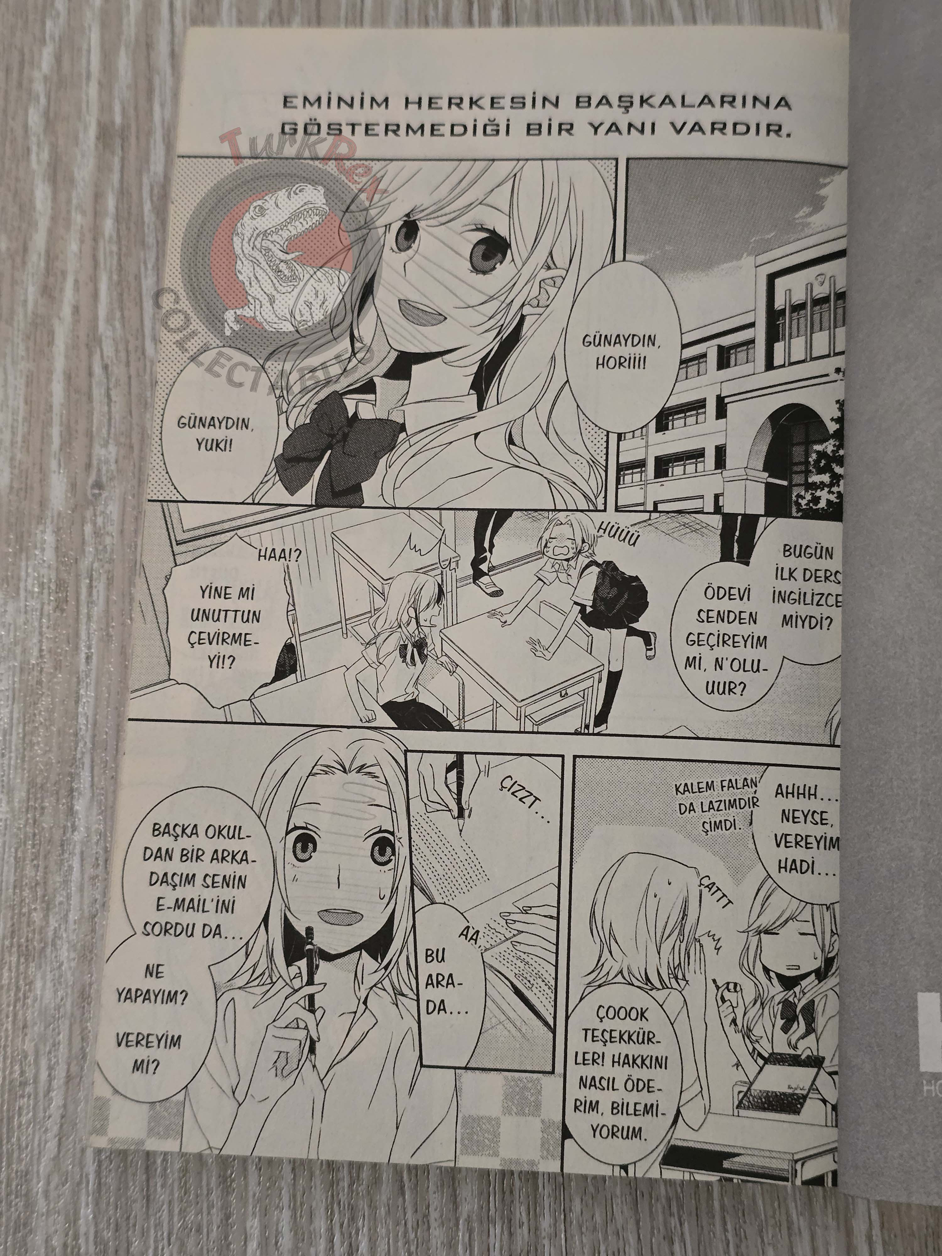 Horimiya Vol #1 Turkish Comic Turkey Manga Daisuke Hagiwara
