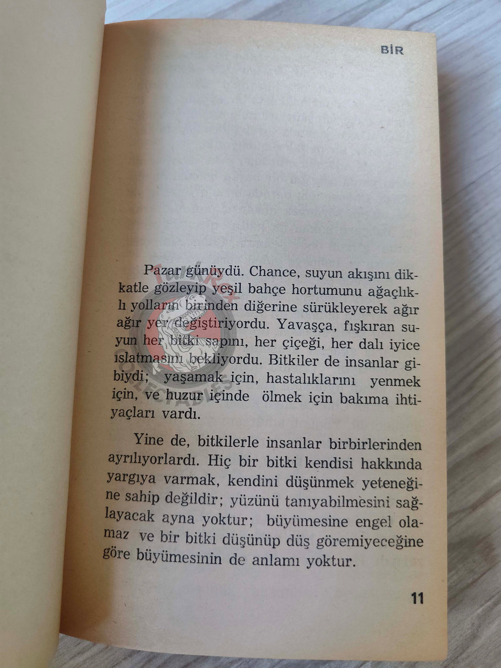 Jerzy Kosinski – Being There 1972 1st Turkish Book Turkey