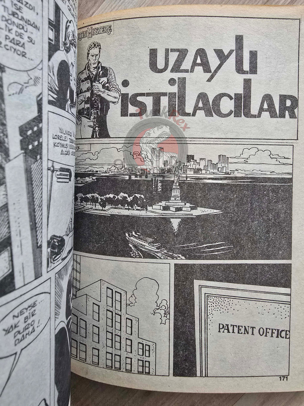 Martin Mystère #23 Operazione Dorian Gray  80s Turkish Comic Turkey #63 #65