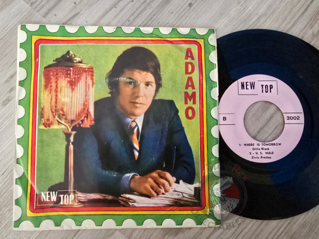 Elvis Presley / Adamo / France Gall / Cilla Black  7" Iran Pressing Vinyl Iranian Edition