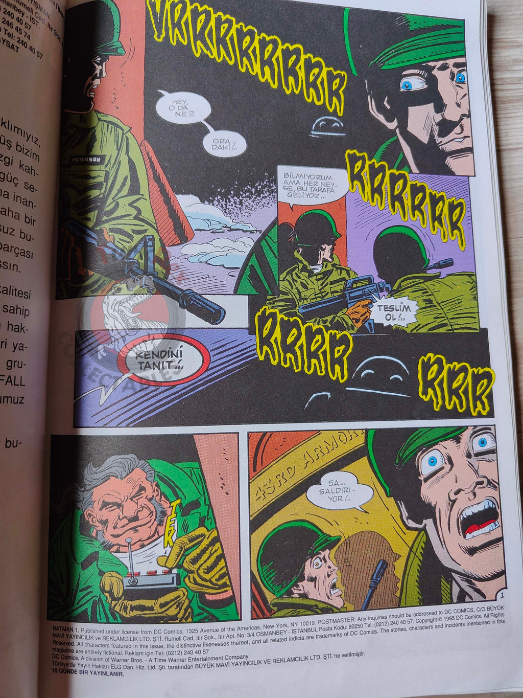 Batman: Knightfall Volume 1 1995 Turkish Comic Turkey  #491 #492 #493 #659