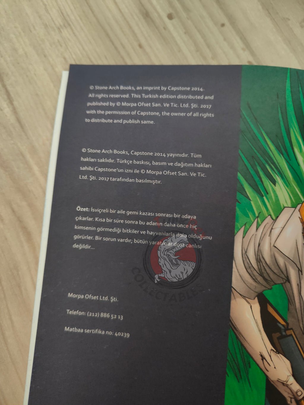 The Swiss Family Robinson – Johann David Wyss Turkish Comic Turkey Stone Arch Books