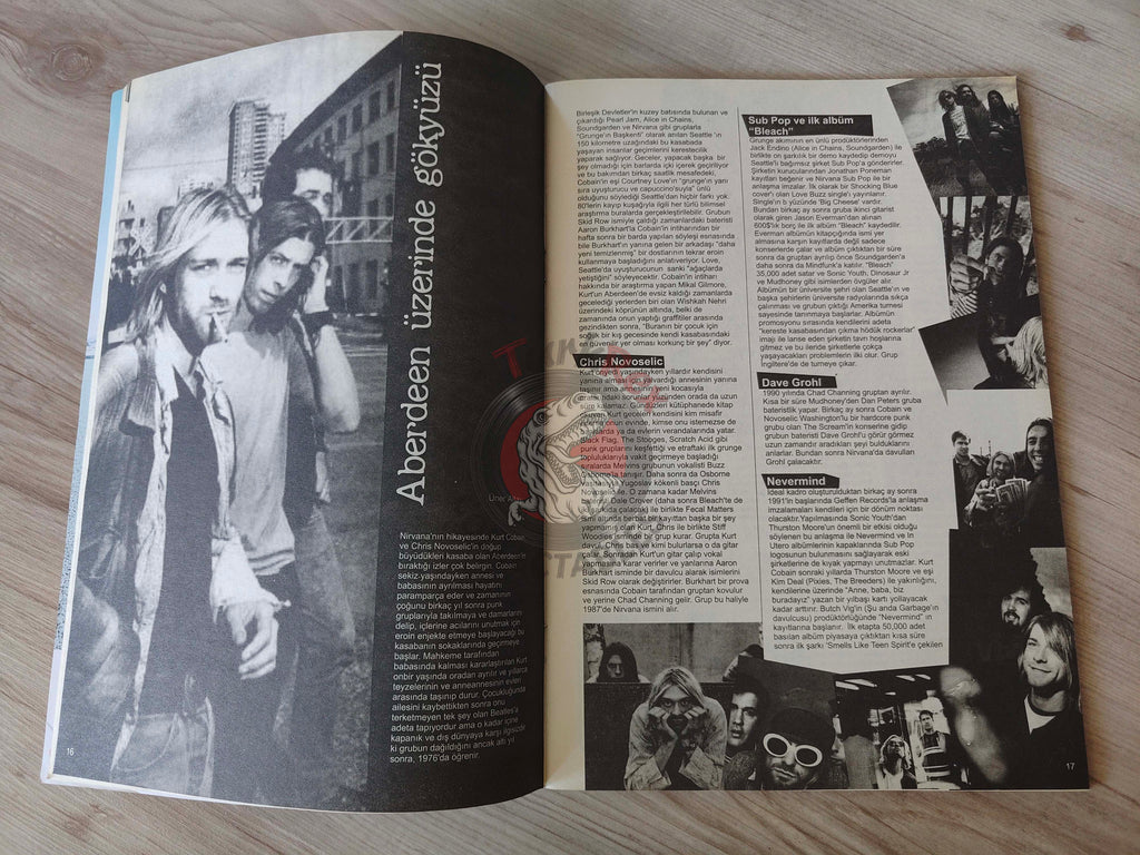 Lull 2002 Nirvana Turkish Mag Turkey Beck Happy Mondays Saint Etienne Manic Street Preachers