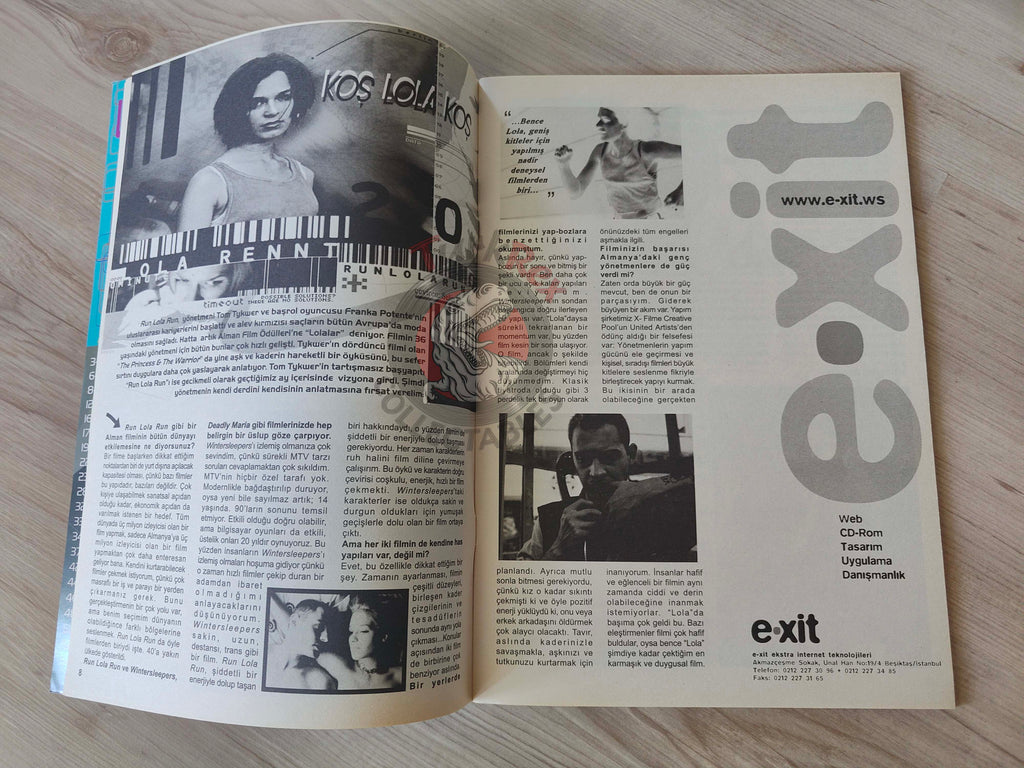 Lull 2002 Oasis Turkish Mag Turkey  Nick Drake Tom Waits Haco Run Lola Run