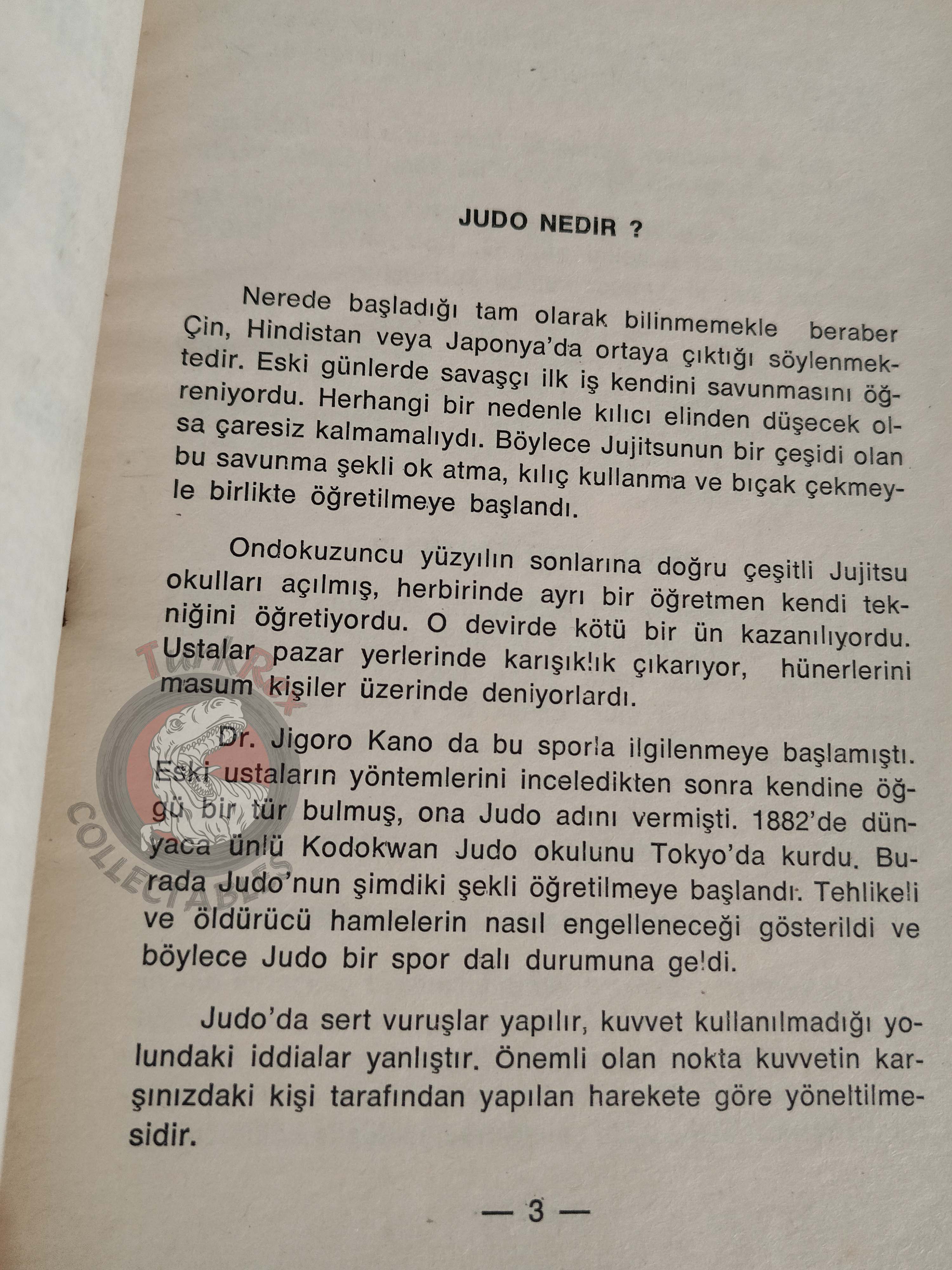 Eric Dominy – Illustrated Martial Arts 1973 Turkish Book Turkey Illustrated Judo