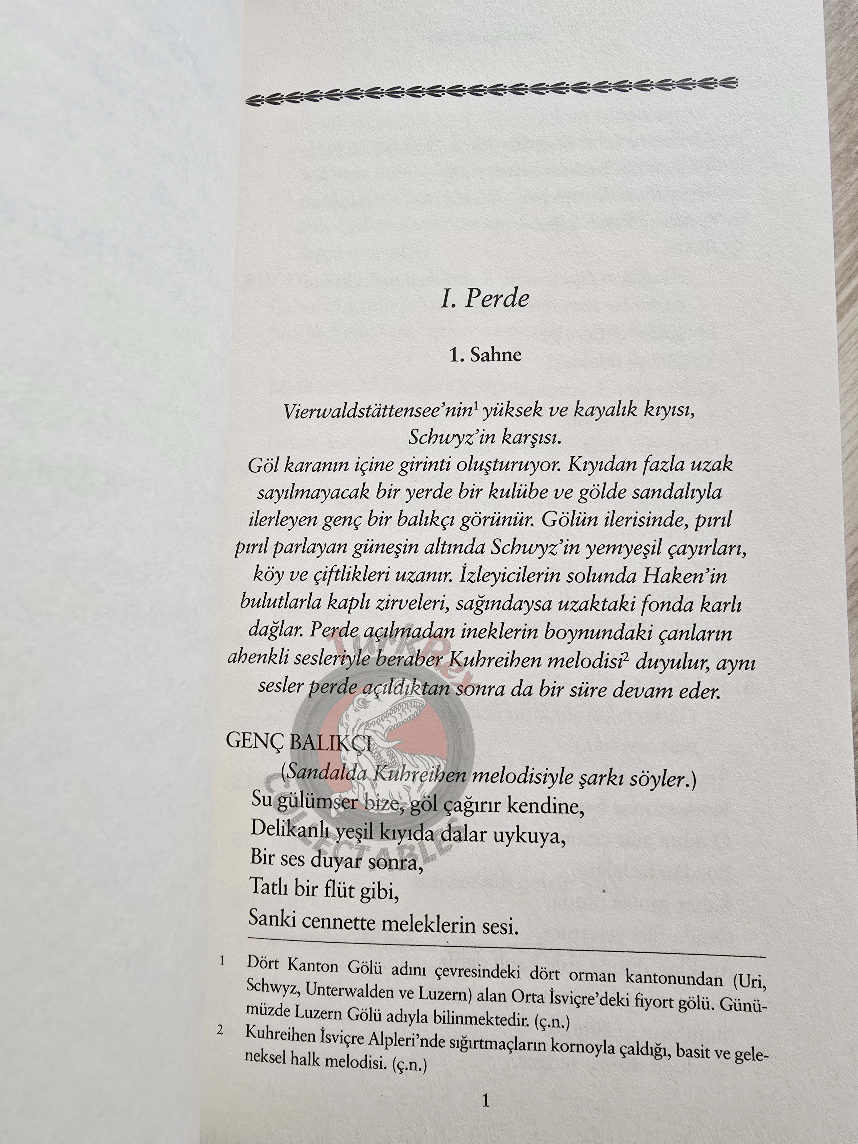 Friedrich Schiller – William Tell 2020 Turkish Book Turkey
