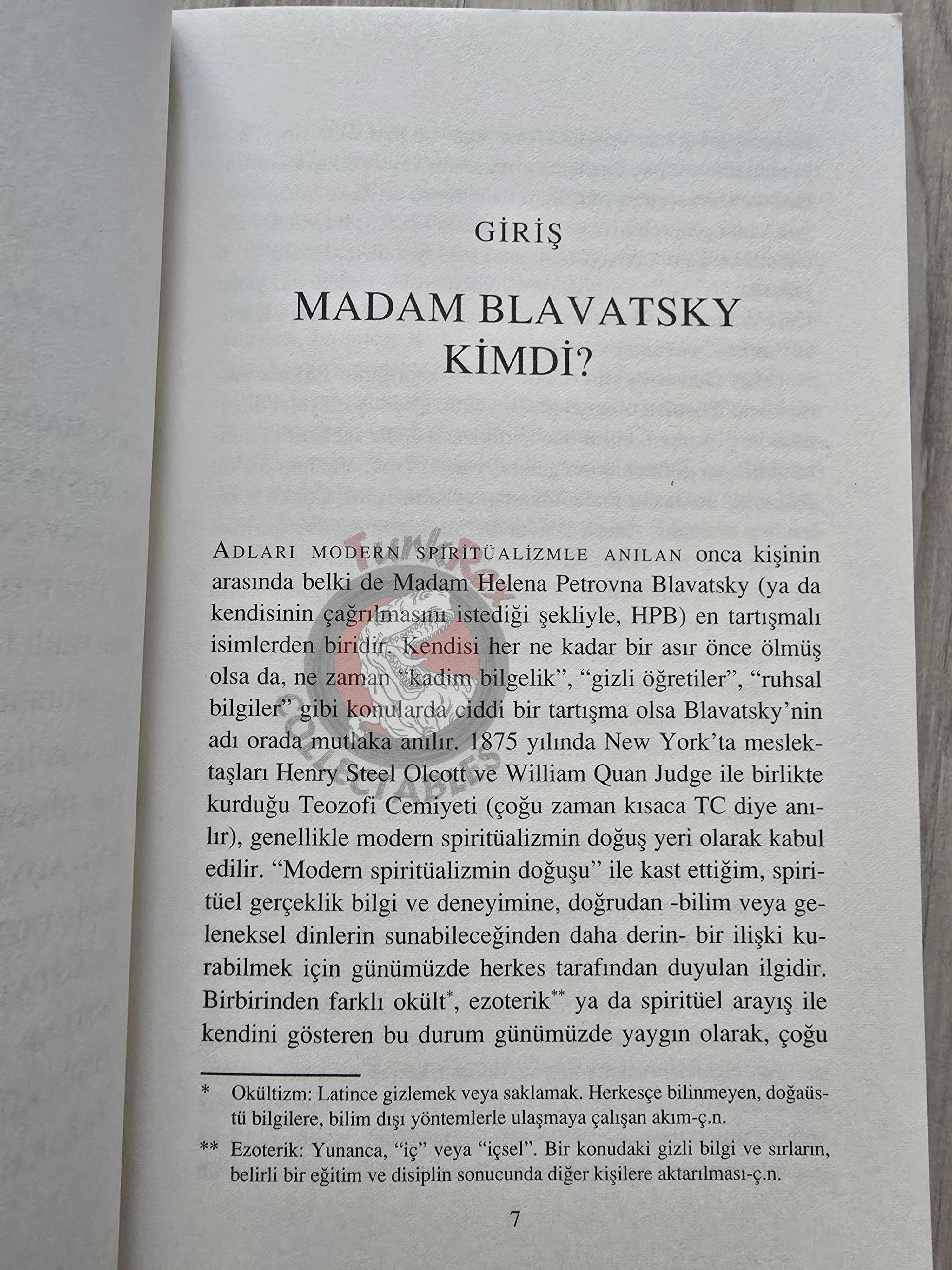 Gary Lachman – Madame Blavatsky: The Mother of Modern Spirituality 2014 Turkish Book Turkey