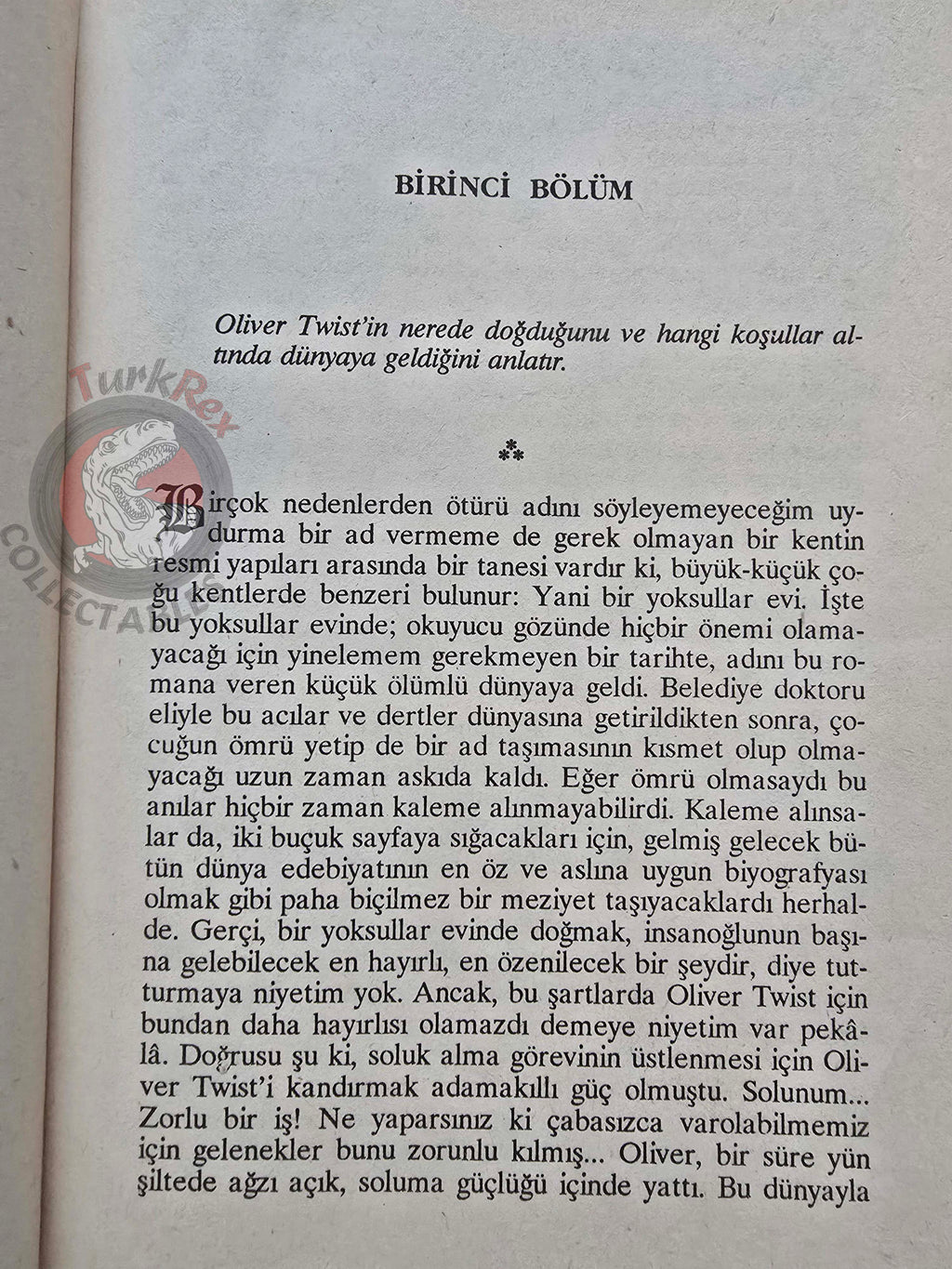 Charles Dickens – Oliver Twist 1993 Turkish Book Turkey