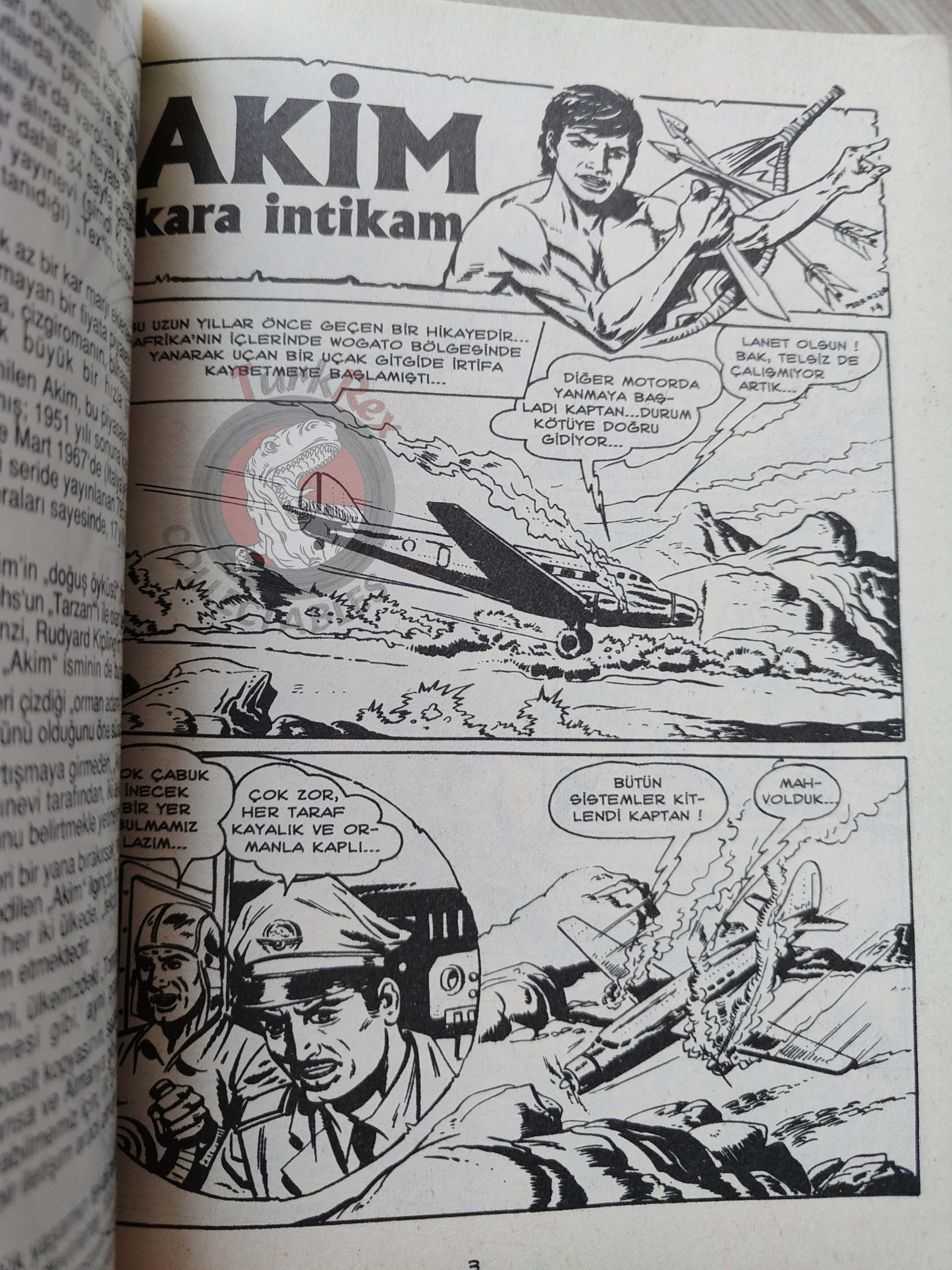 Akim #1 2005 Turkish Comic Turkey Il figlio della giungla Roberto Renzi