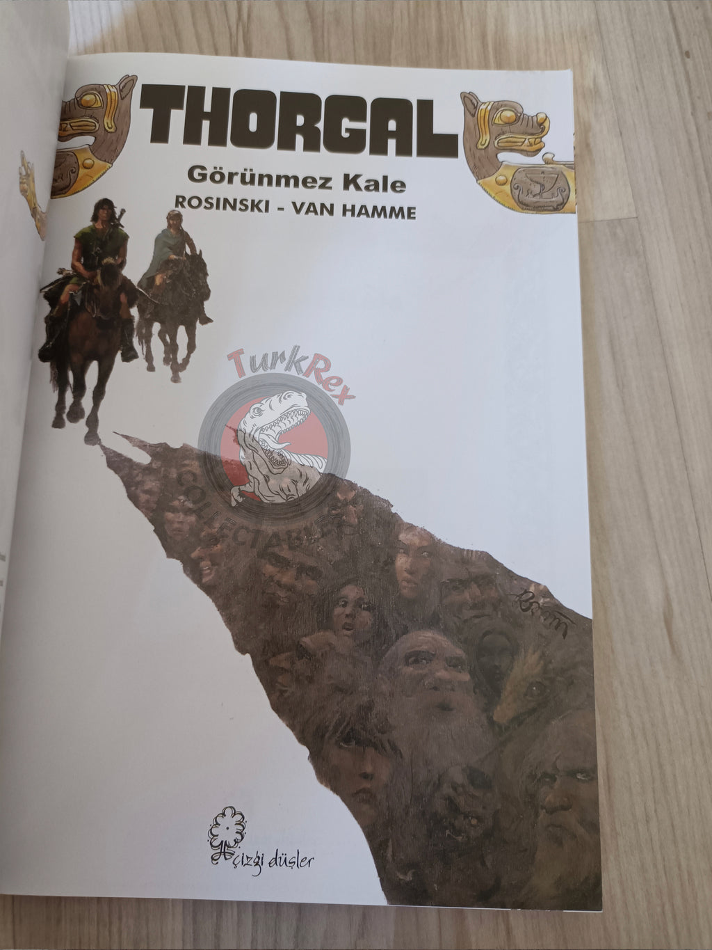 Thorgal Vol #5 La Couronne d'Ogotai Turkish Comic Turkey #19 #20 #21