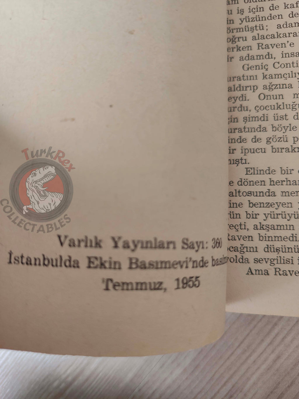 Graham Greene – A Gun for Sale 1955 1st Turkish Book Turkey