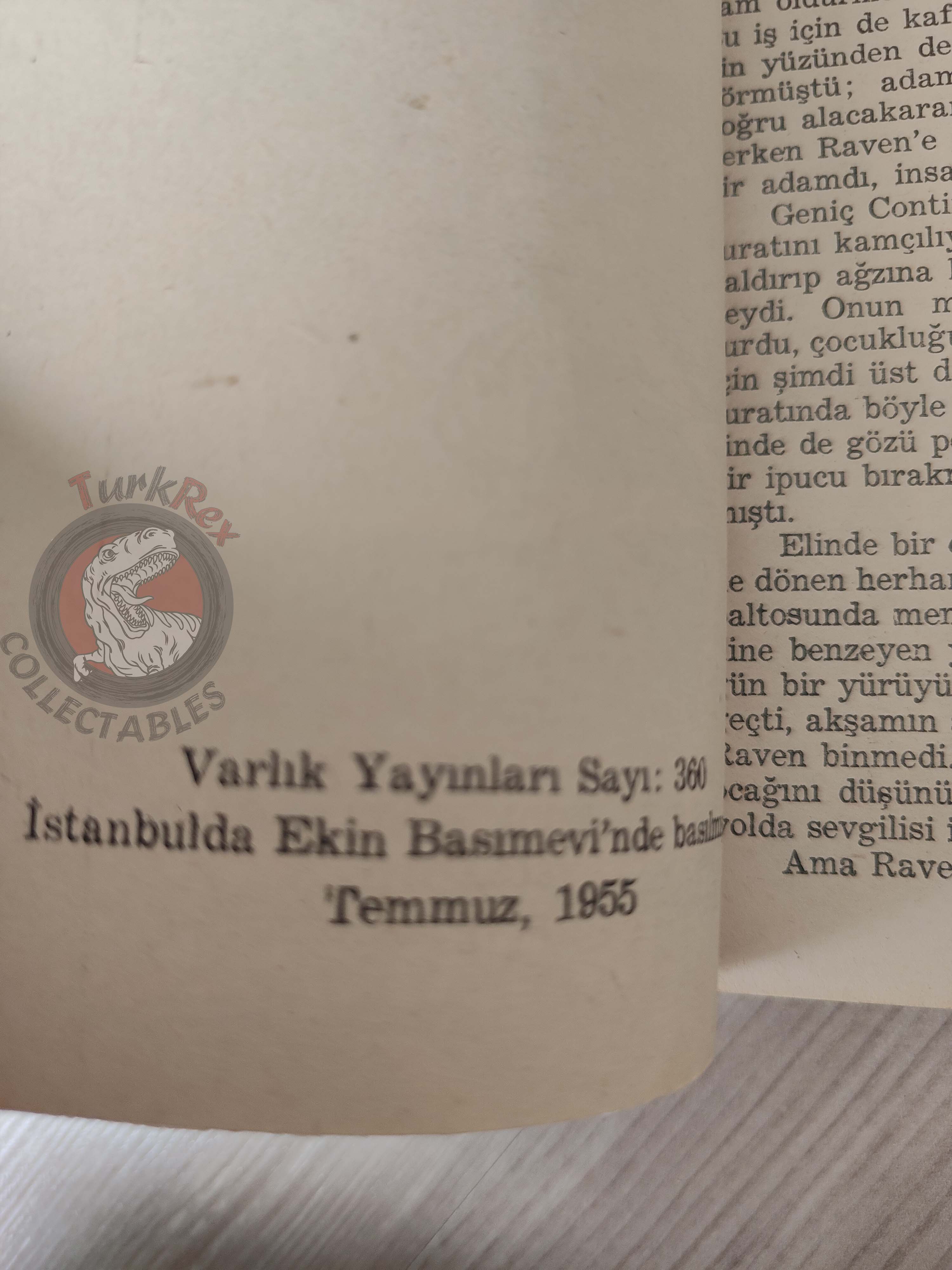 Graham Greene – A Gun for Sale 1955 1st Turkish Book Turkey
