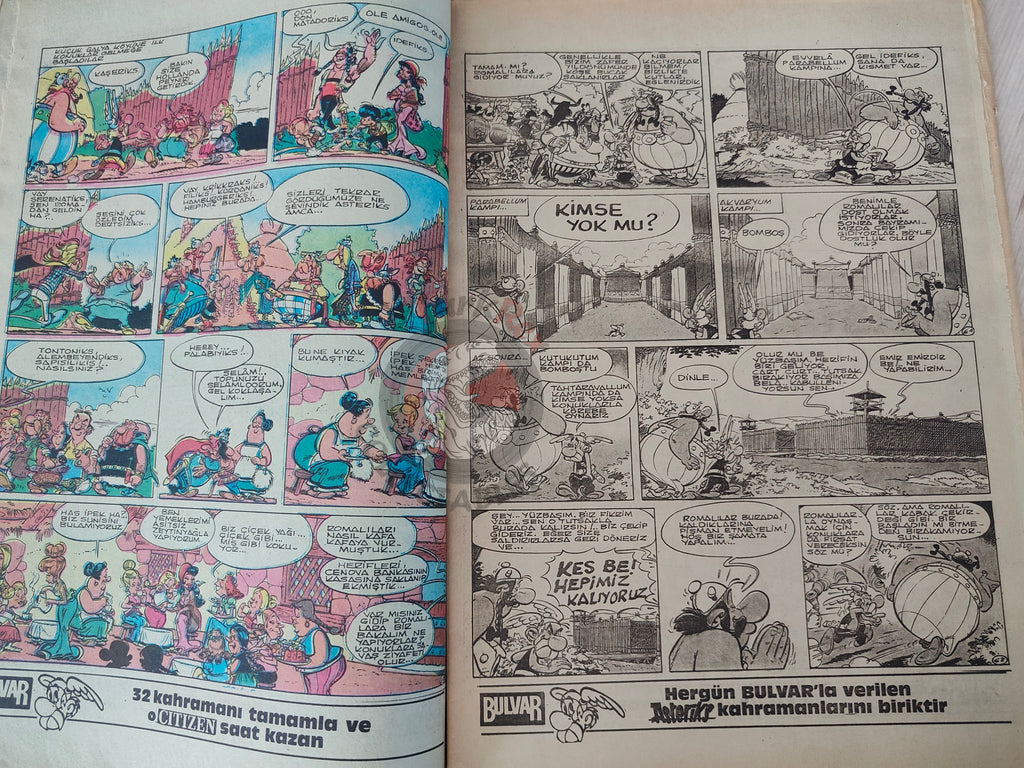 Asterix – Asterix in Corsica 1986 Turkish Edition Comic Turkey 2