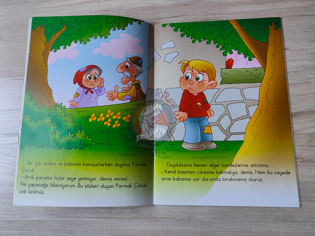 Grimm Brothers – Tom Thumb 2009 Turkish Book Turkey Illustrated