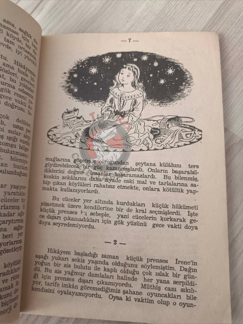 George MacDonald – The Princess and the Goblin 1977 Turkish Book Turkey Illustrated
