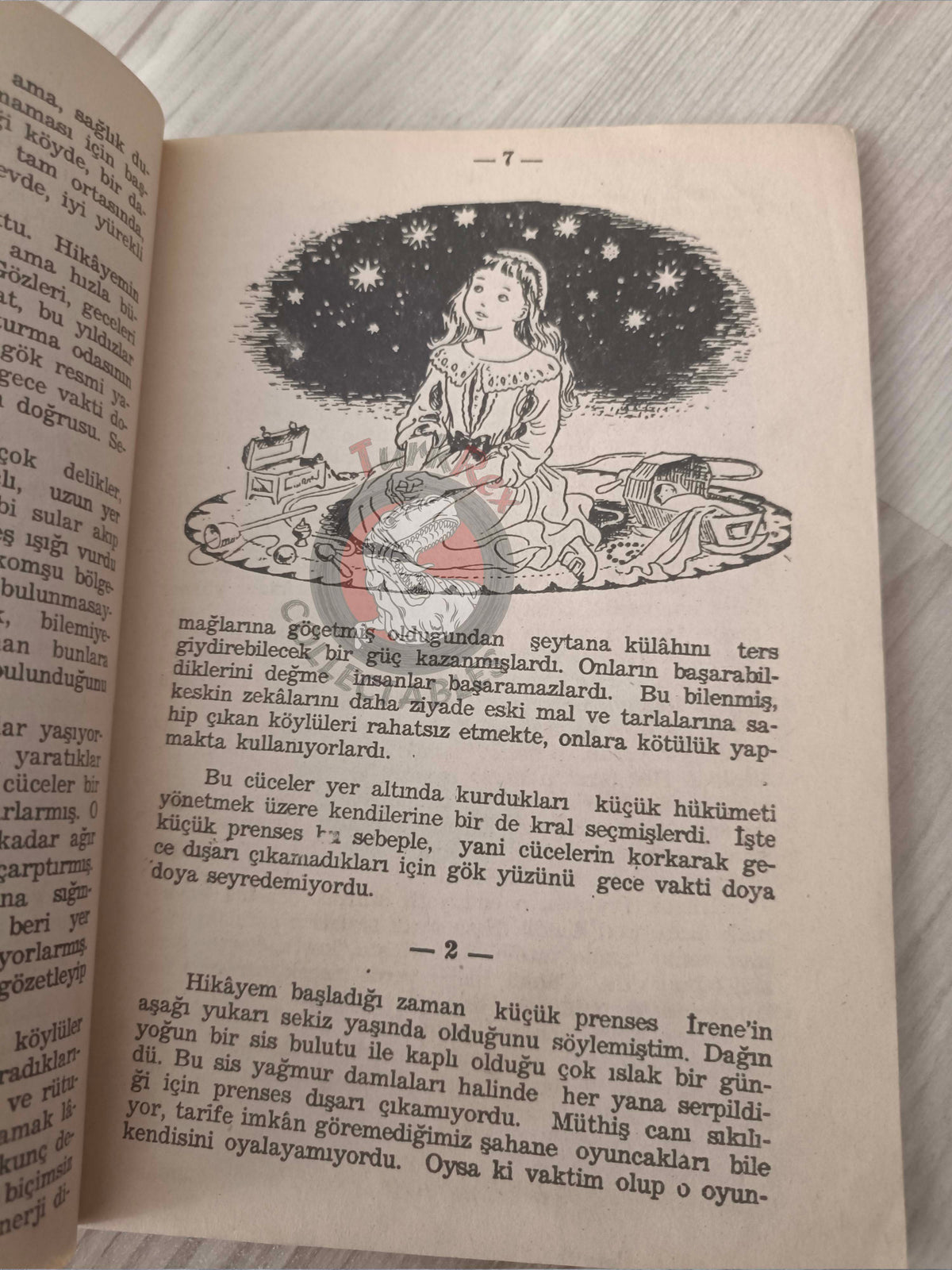 George MacDonald – The Princess and the Goblin 1977 Turkish Book Turkey Illustrated